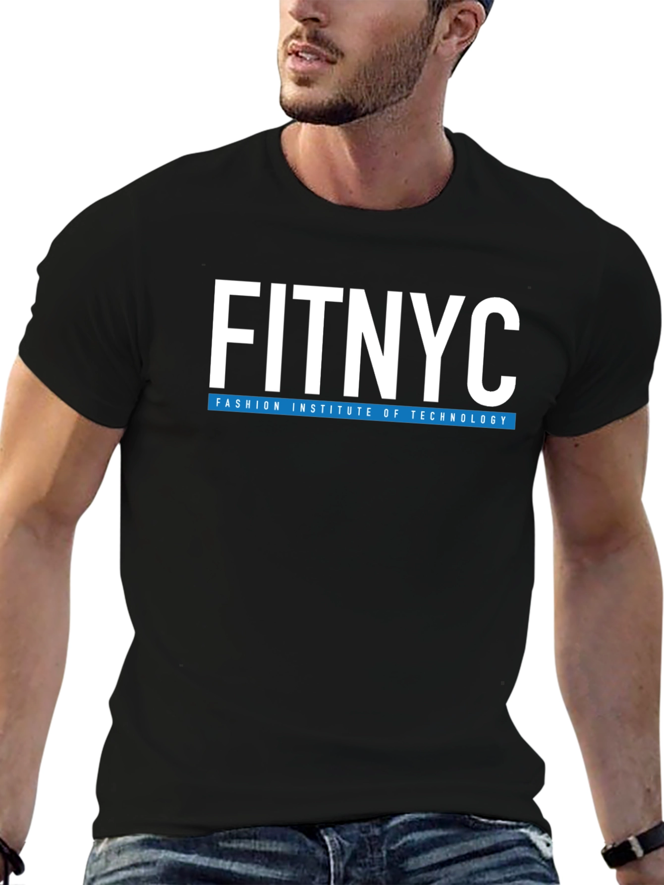 FIT NYC Fashion Institute Black T-Shirt
