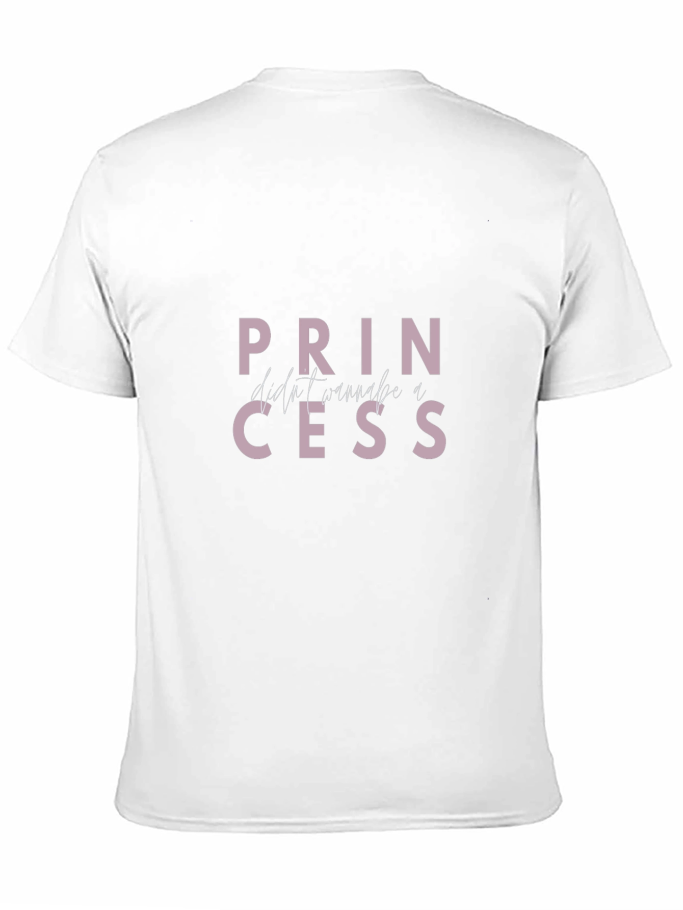 Princess Graphic Tee - Black Cotton T-Shirt