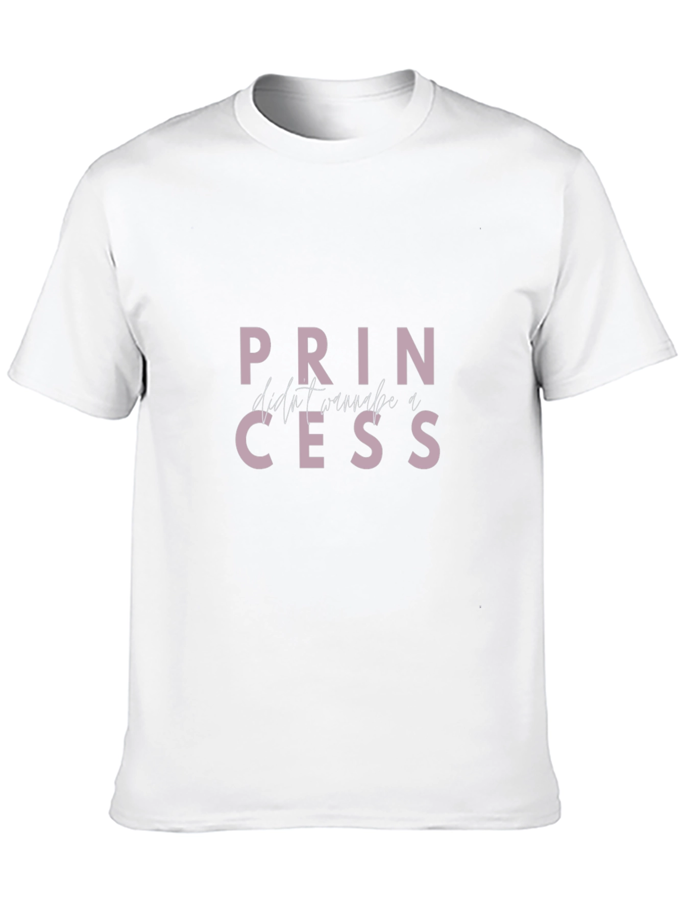 Princess Graphic Tee - Black Cotton T-Shirt