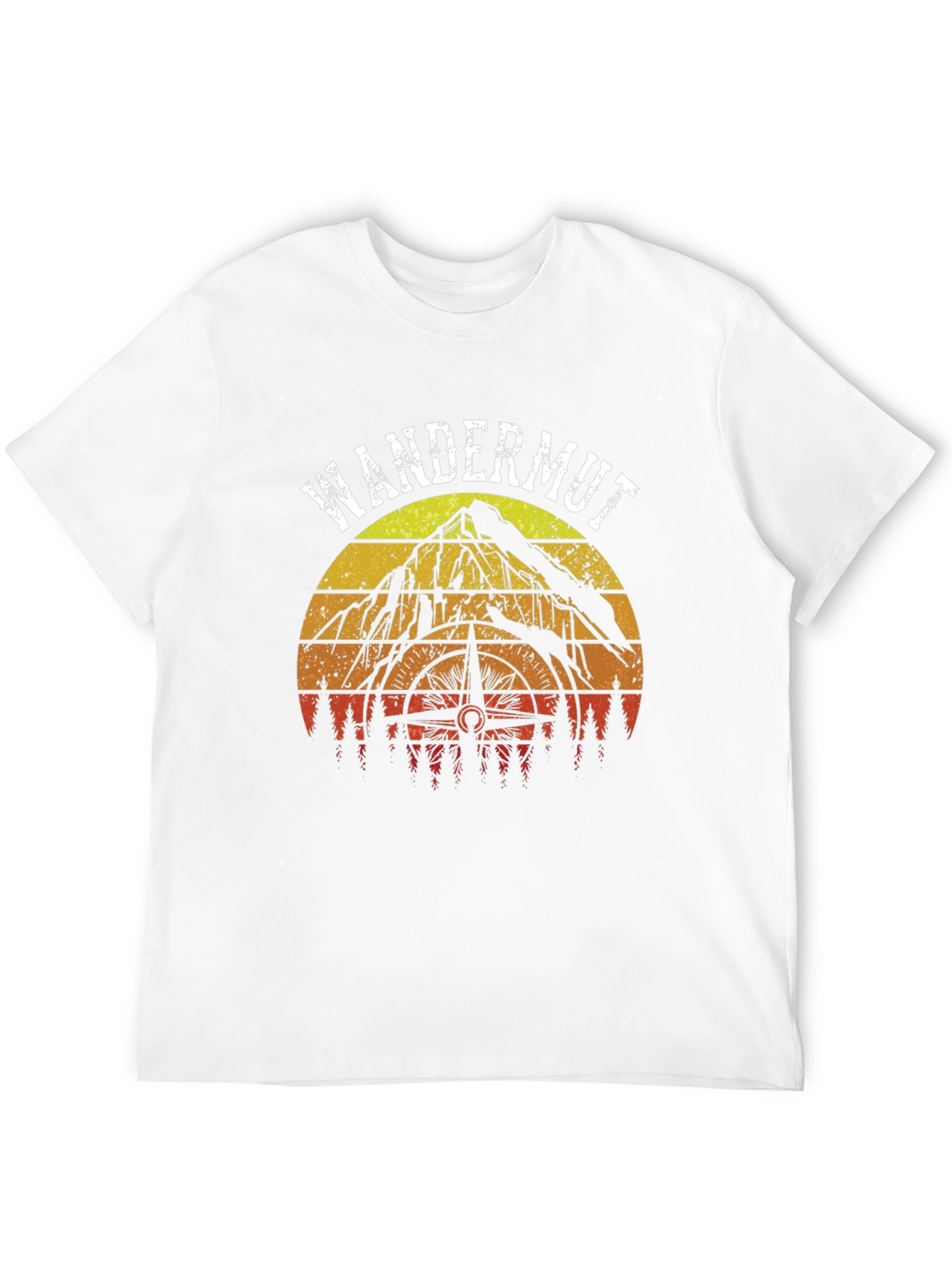 Wandermut Adventure T-Shirt - Mountain & Compass