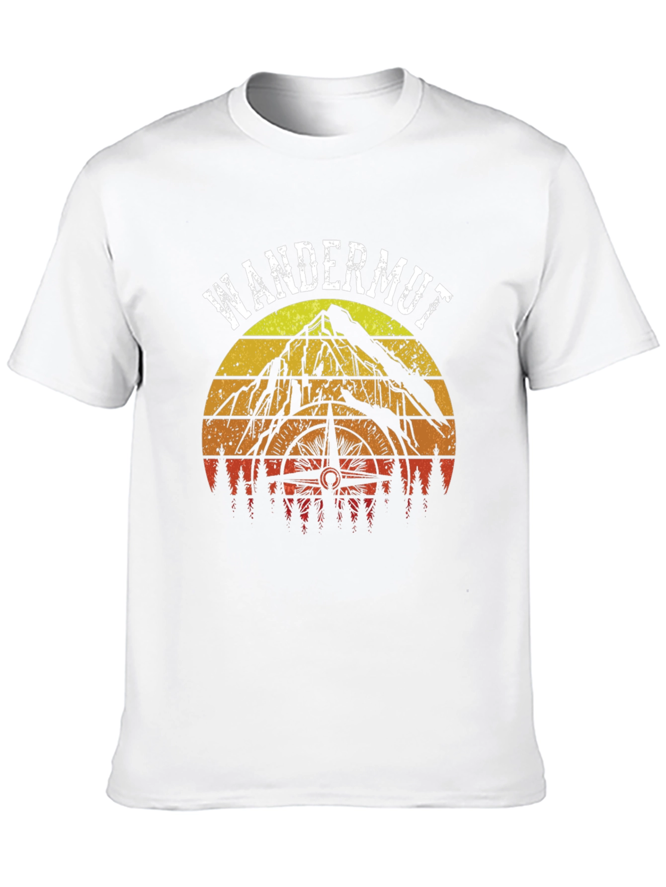 Wandermut Adventure T-Shirt - Mountain & Compass