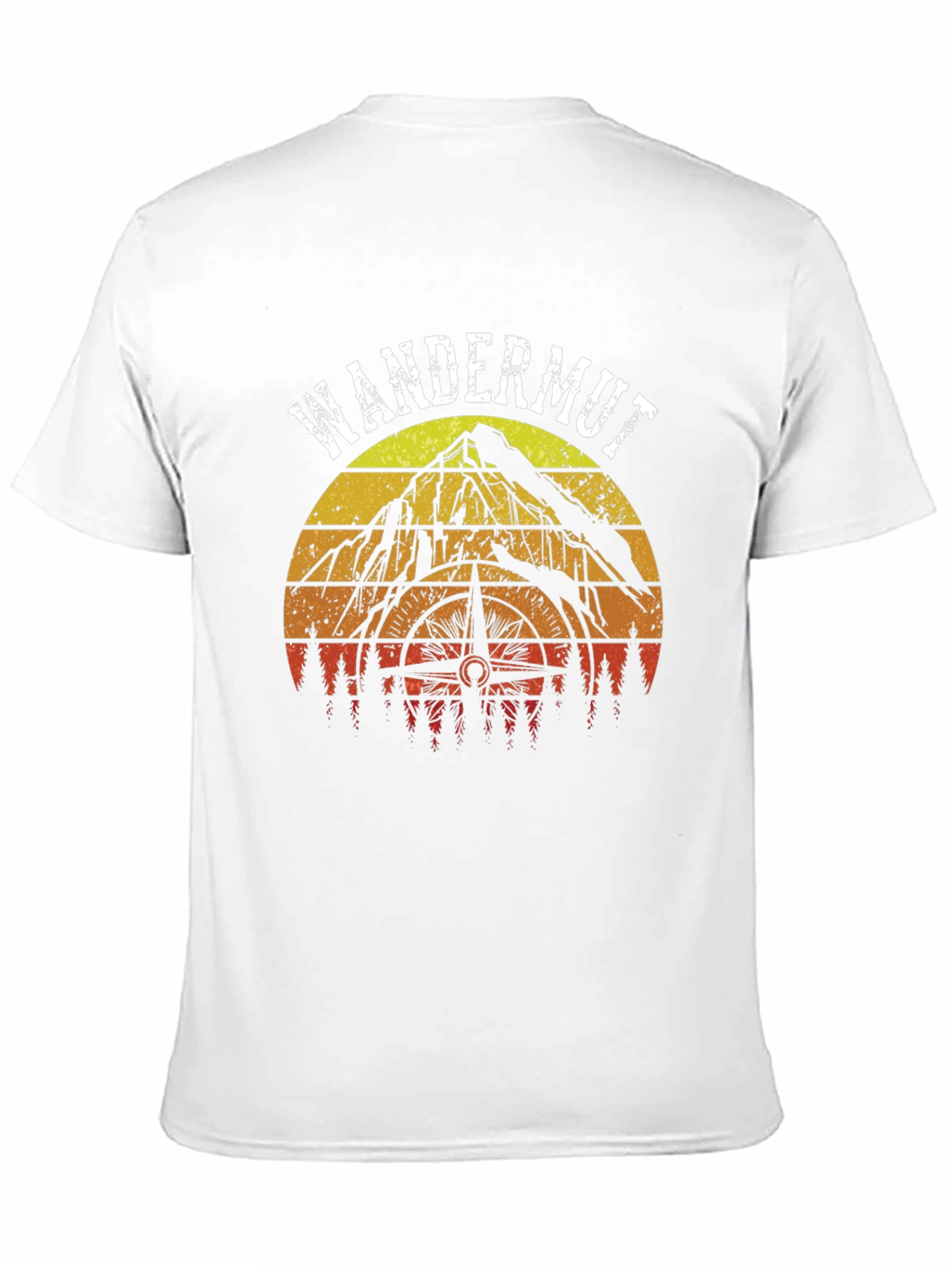 Wandermut Adventure T-Shirt - Mountain & Compass