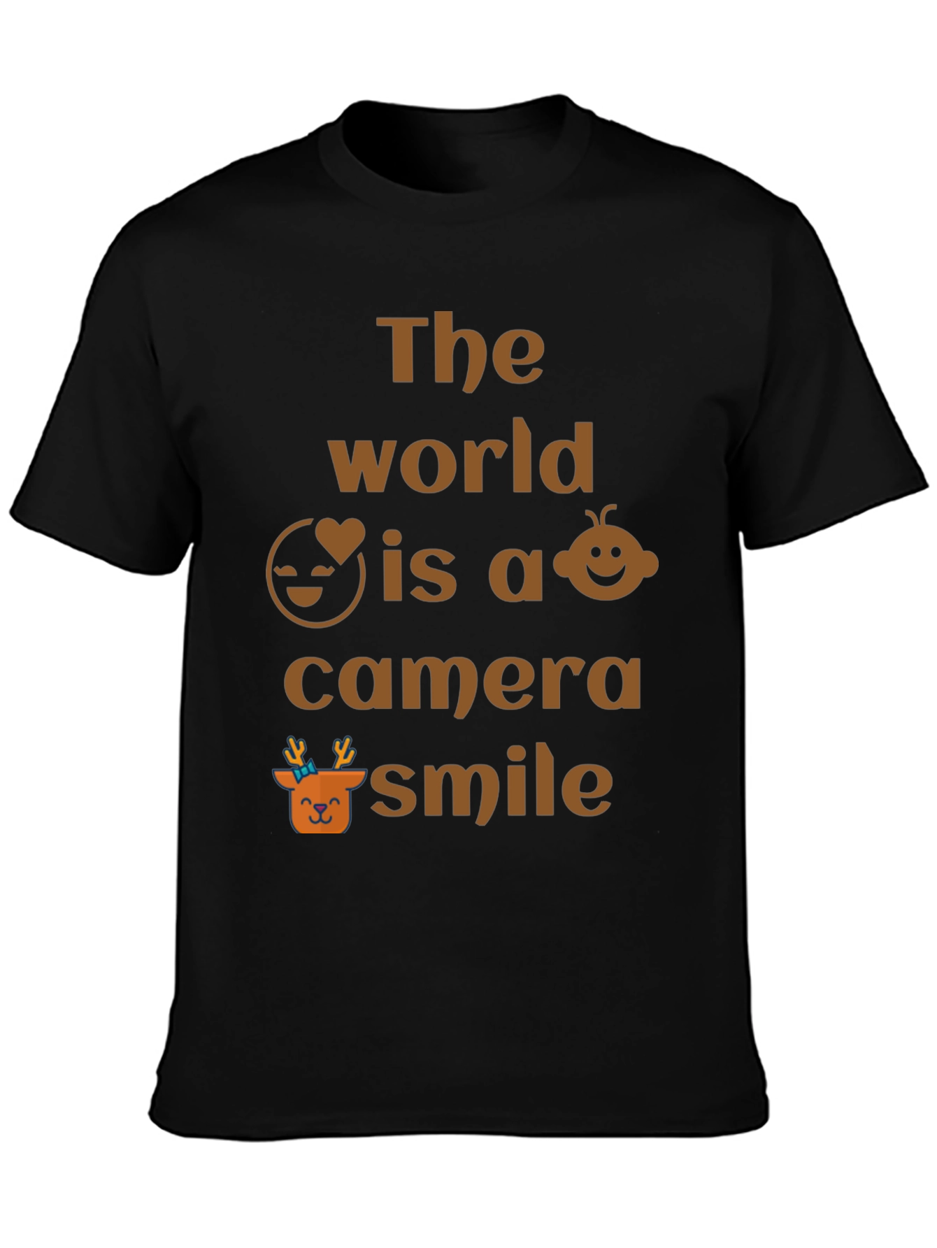 The World Is A Camera Smile T-Shirt