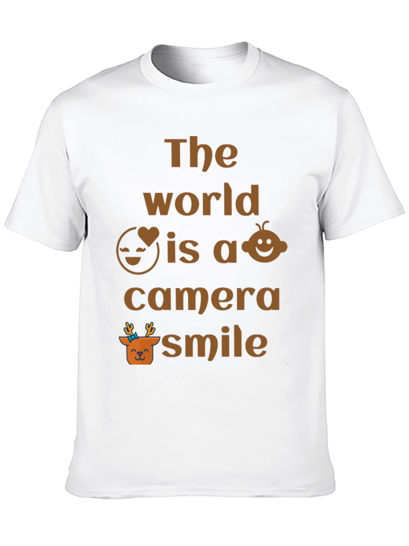 The World Is A Camera Smile T-Shirt