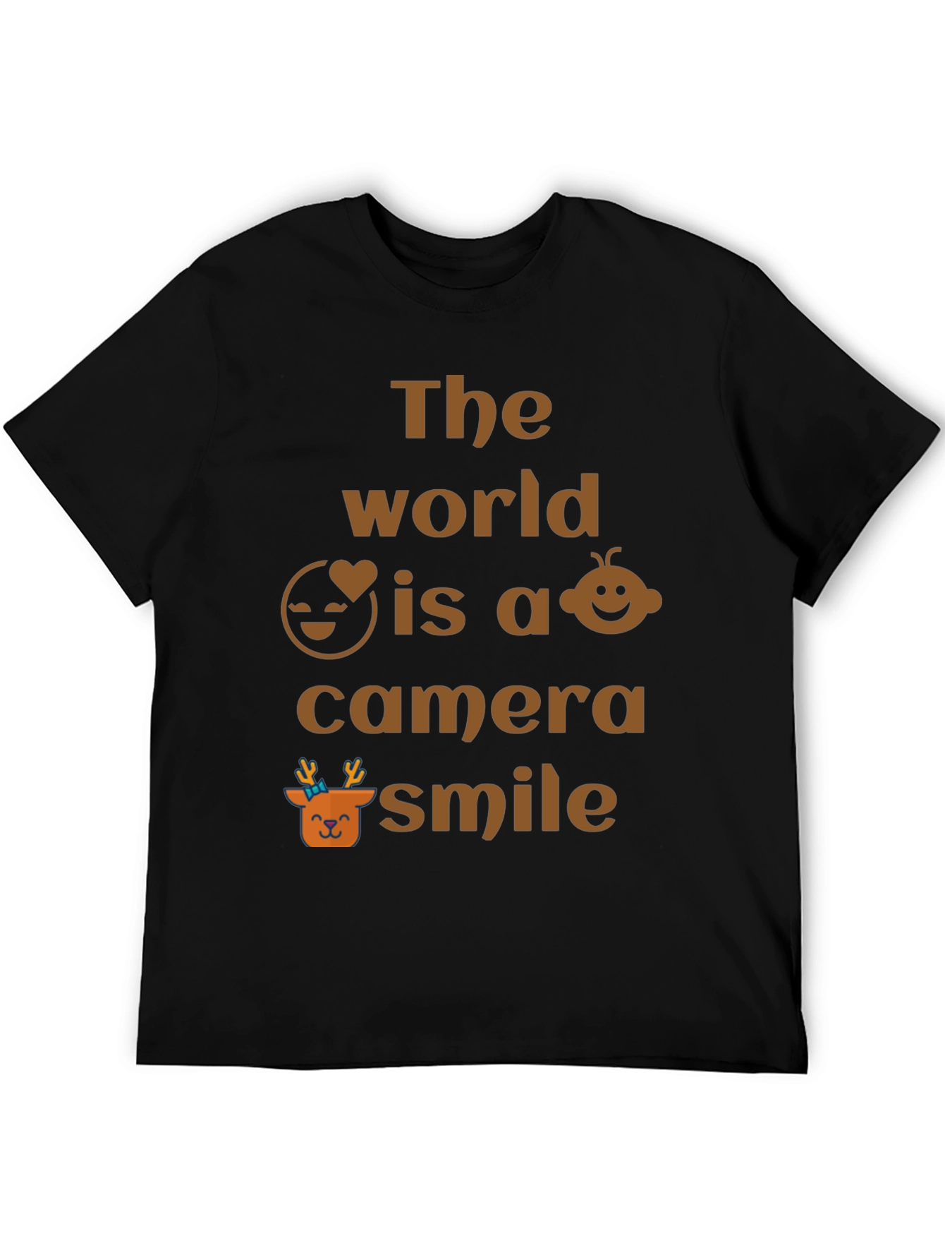 The World Is A Camera Smile T-Shirt