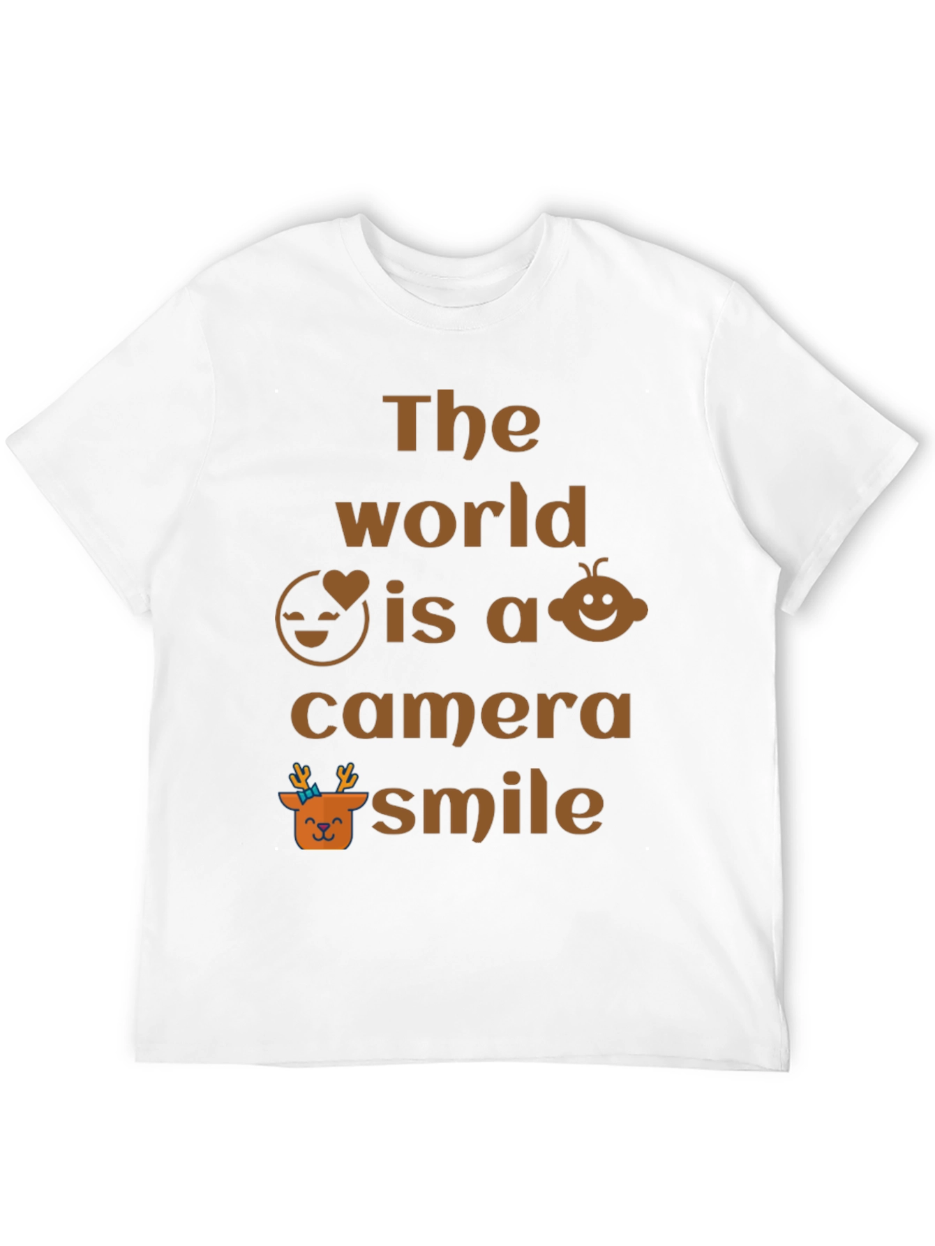 The World Is A Camera Smile T-Shirt