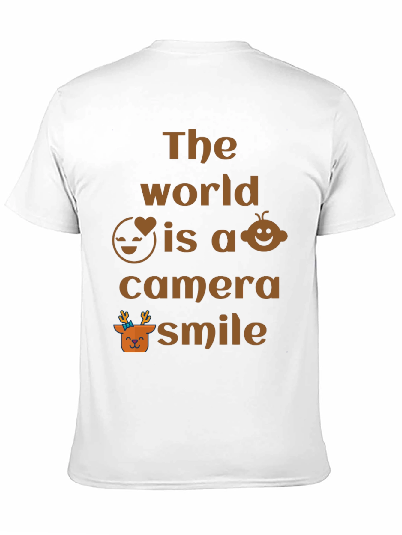 The World Is A Camera Smile T-Shirt