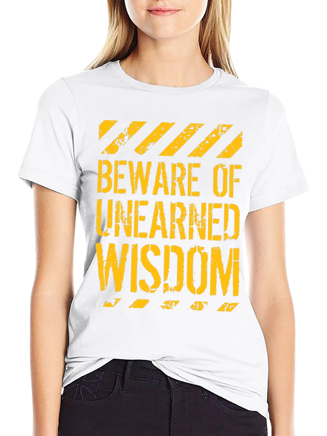 Beware of Unearned Wisdom Graphic Tee