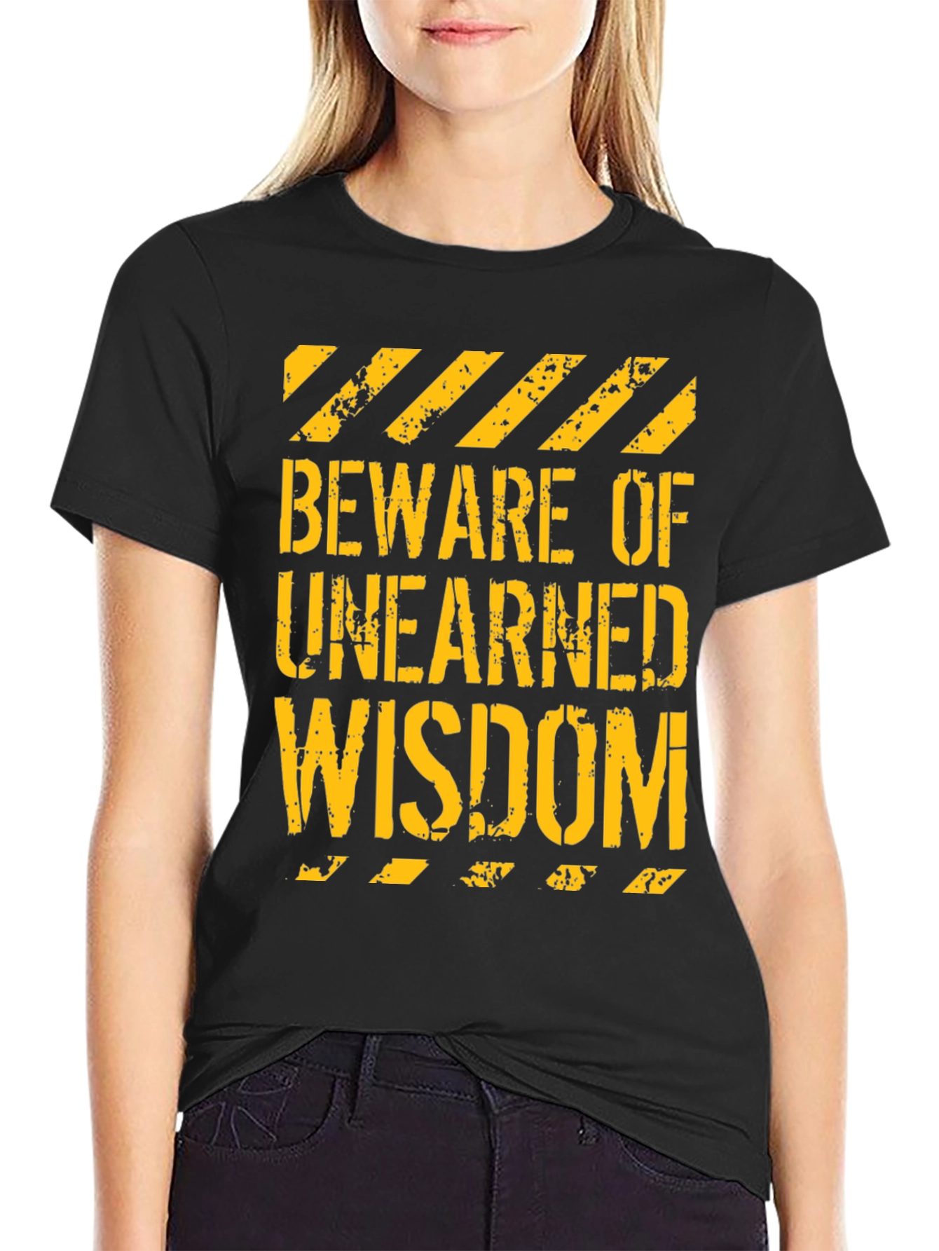 Beware of Unearned Wisdom Graphic Tee