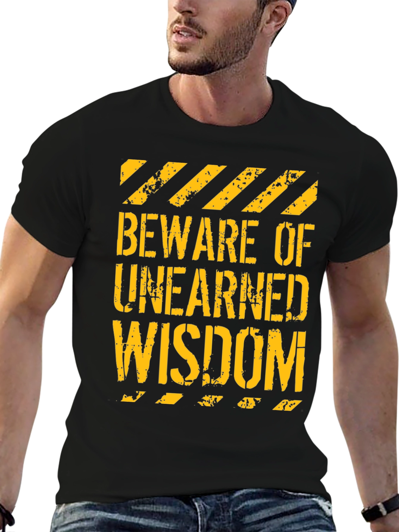Beware of Unearned Wisdom Graphic Tee