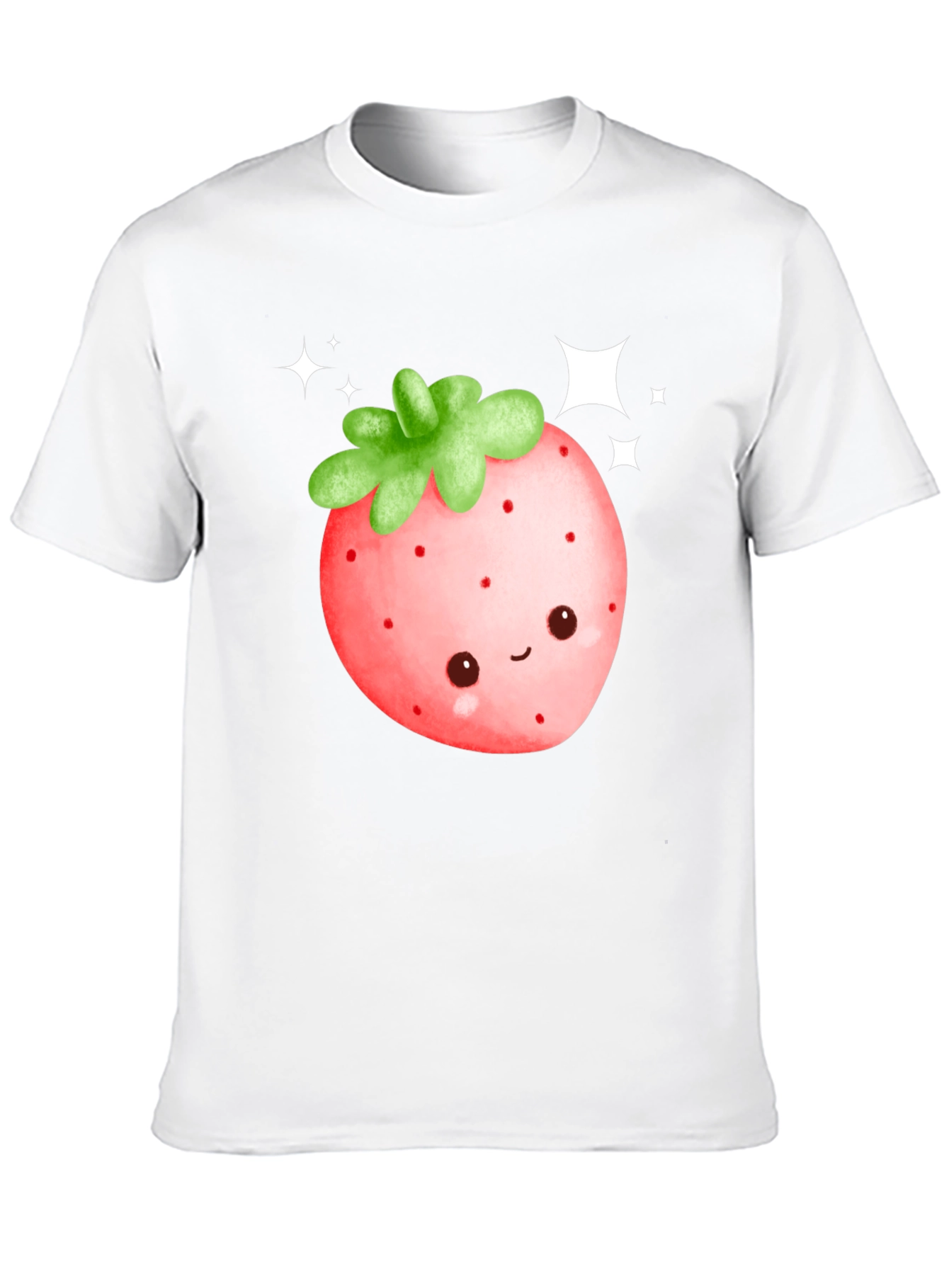 Kawaii Strawberry Graphic Tee