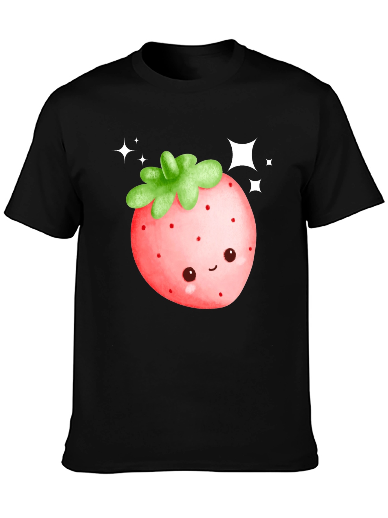 Kawaii Strawberry Graphic Tee