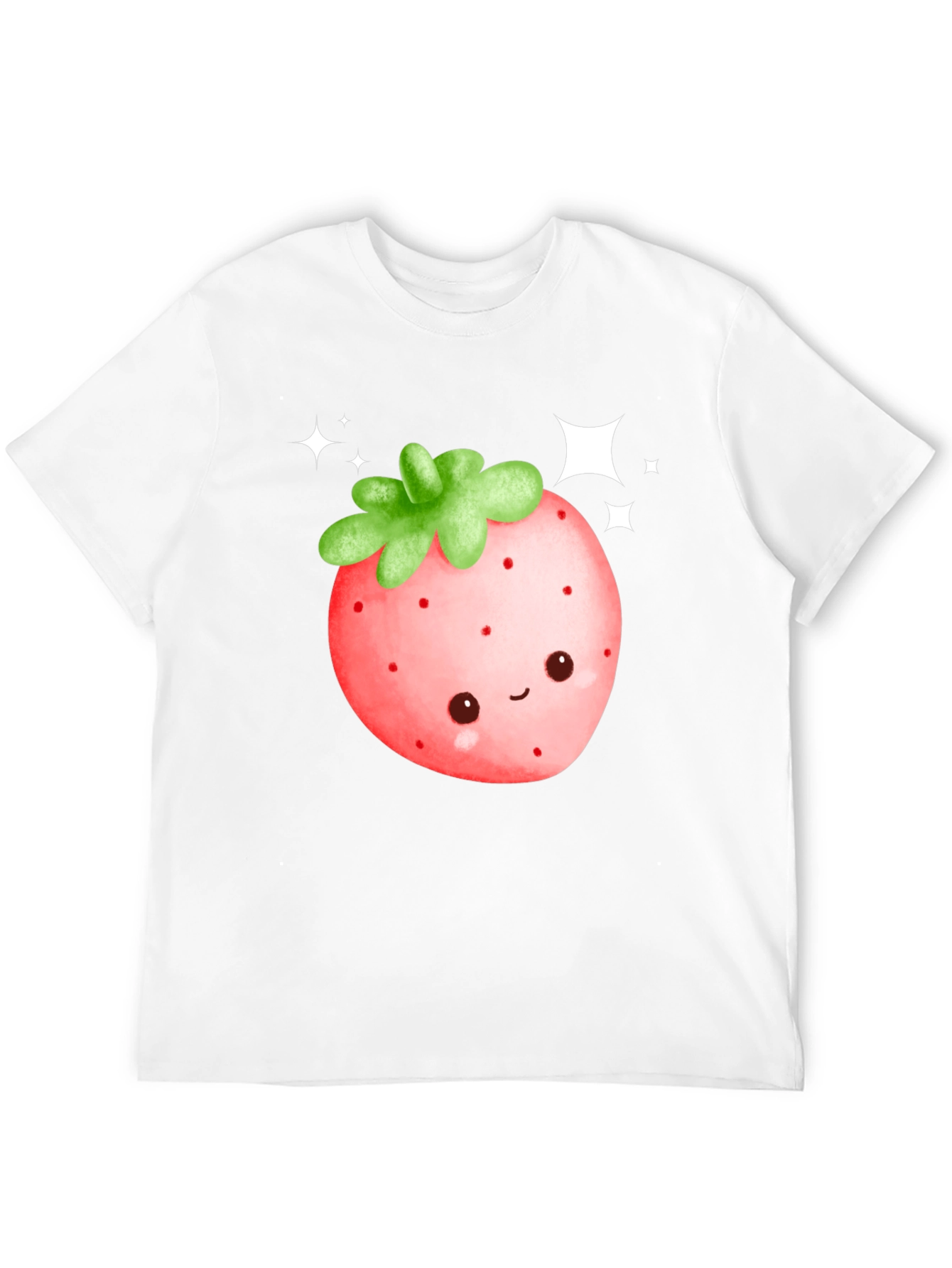 Kawaii Strawberry Graphic Tee