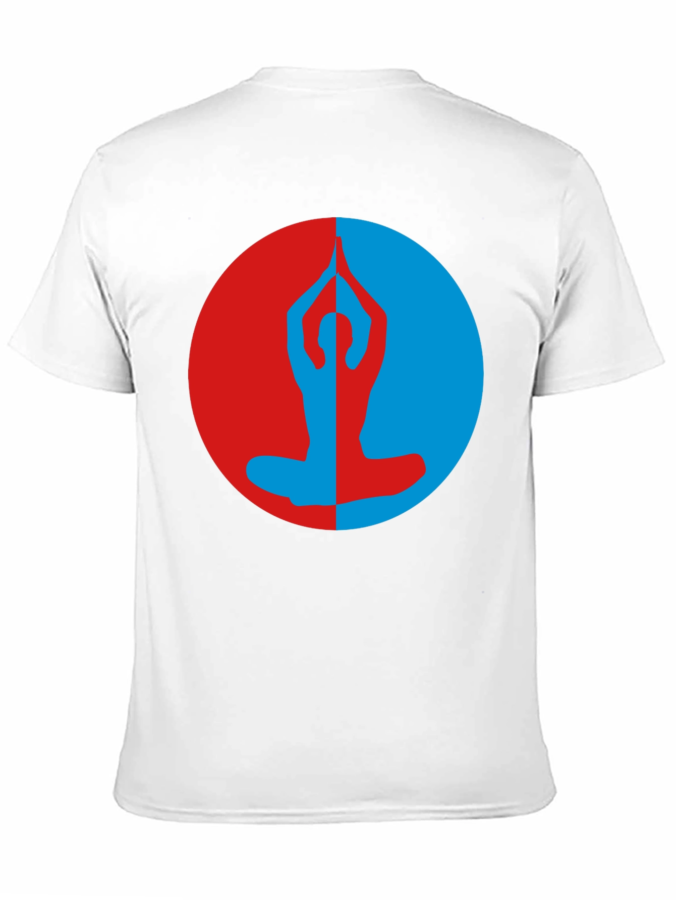 Yin Yang Yoga Pose T-Shirt - Meditate in Style