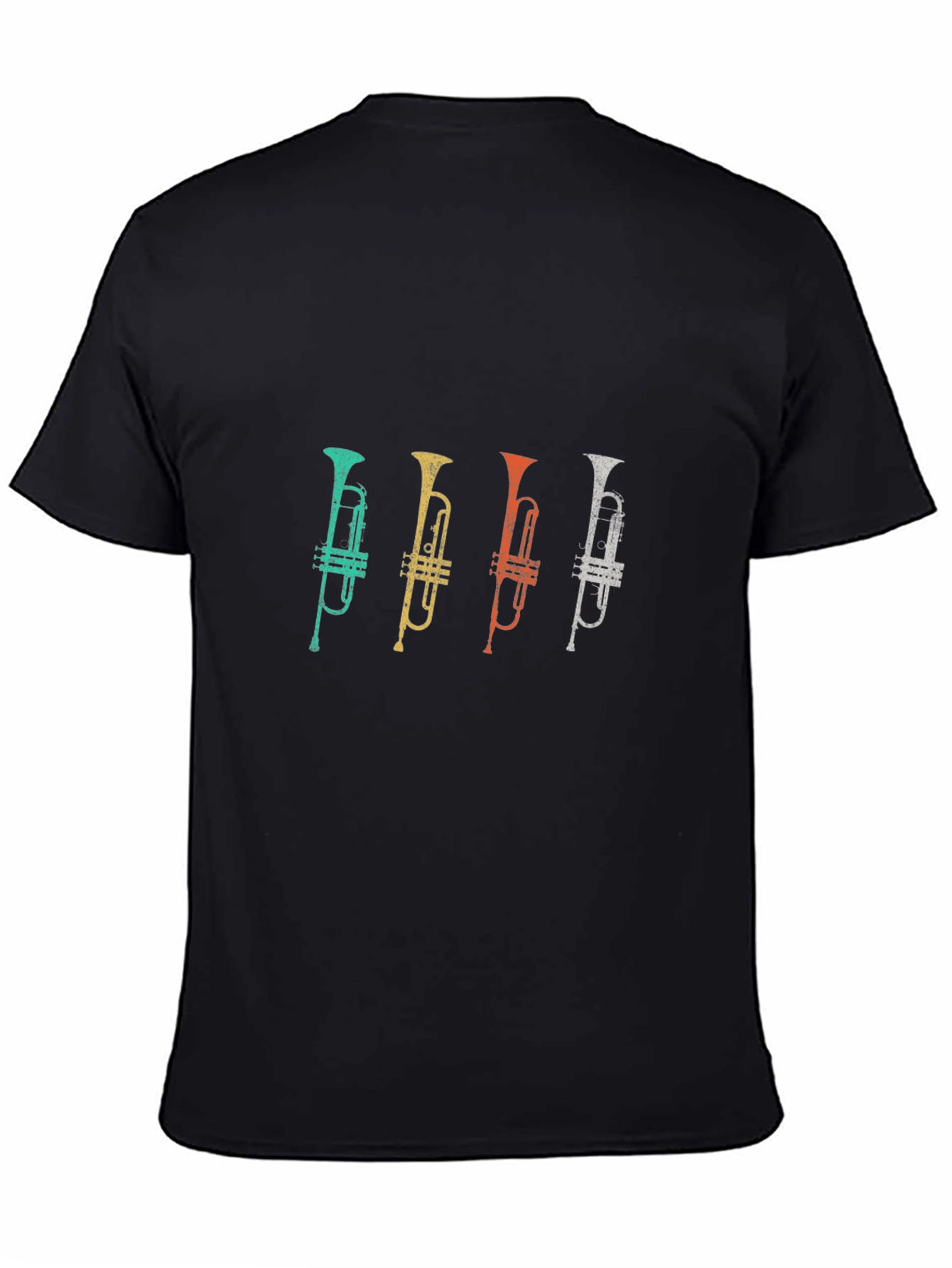 Retro Trumpet T-Shirt - Music Lovers Tee