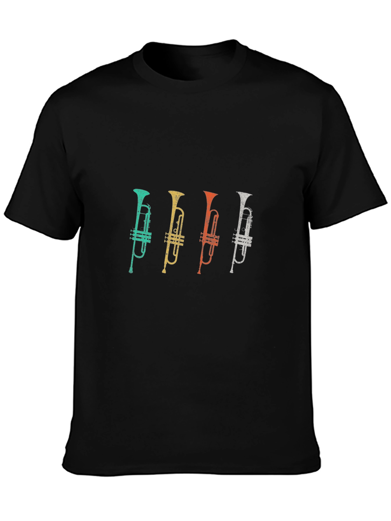 Retro Trumpet T-Shirt - Music Lovers Tee