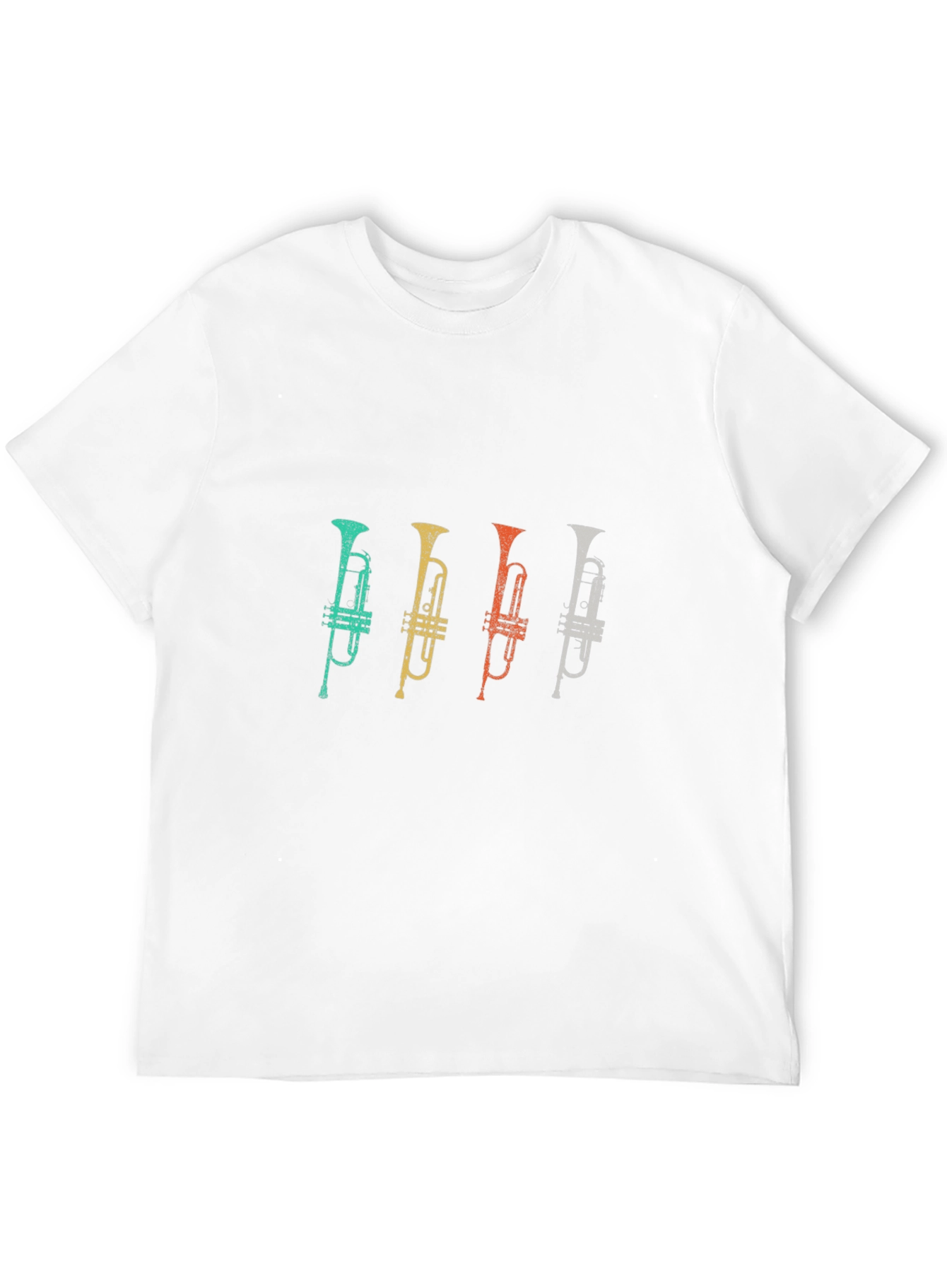 Retro Trumpet T-Shirt - Music Lovers Tee