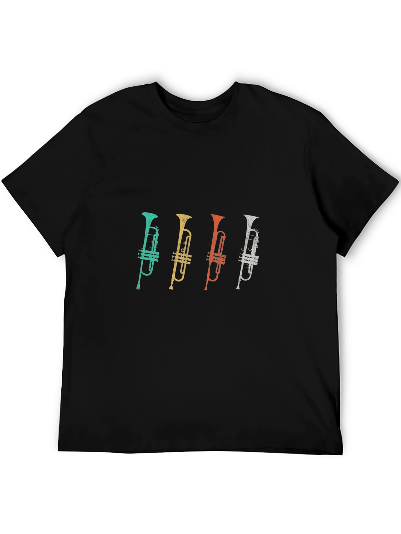 Retro Trumpet T-Shirt - Music Lovers Tee