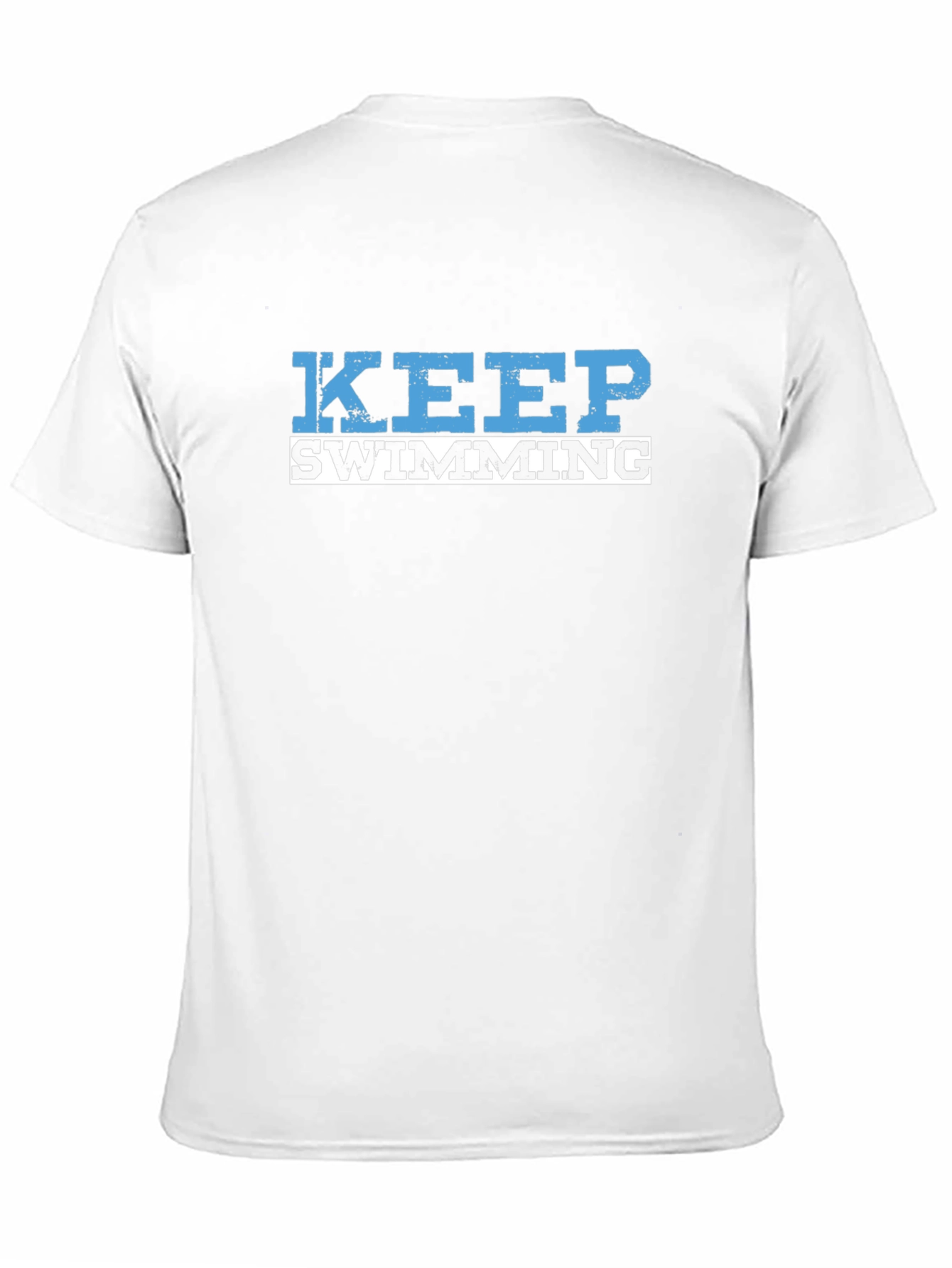 Keep Swimming Graphic T-Shirt - Black