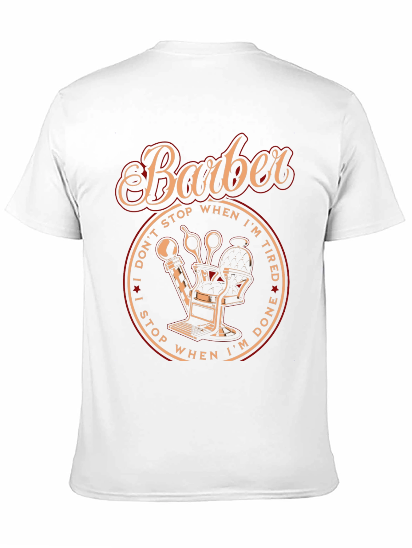 Barber Graphic T-Shirt - Salon Stylist Tee