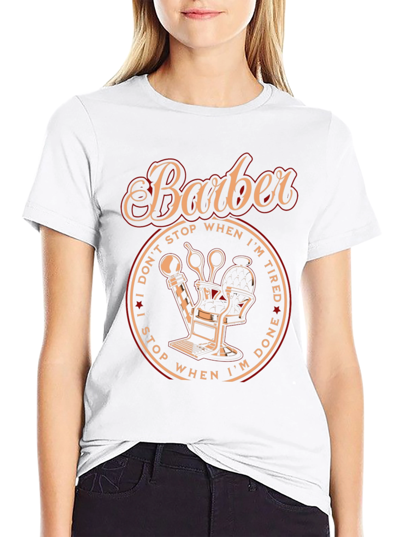 Barber Graphic T-Shirt - Salon Stylist Tee