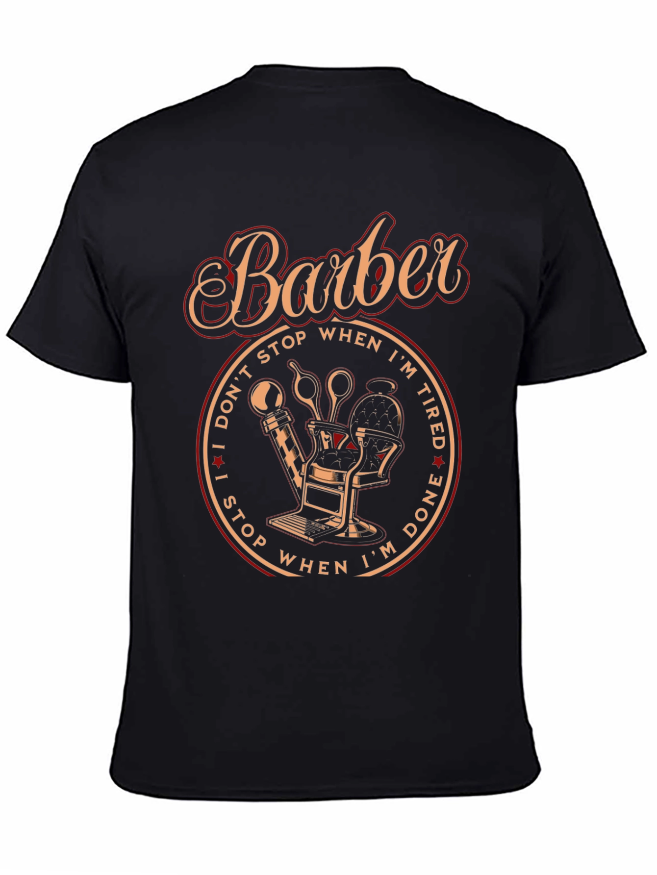 Barber Graphic T-Shirt - Salon Stylist Tee