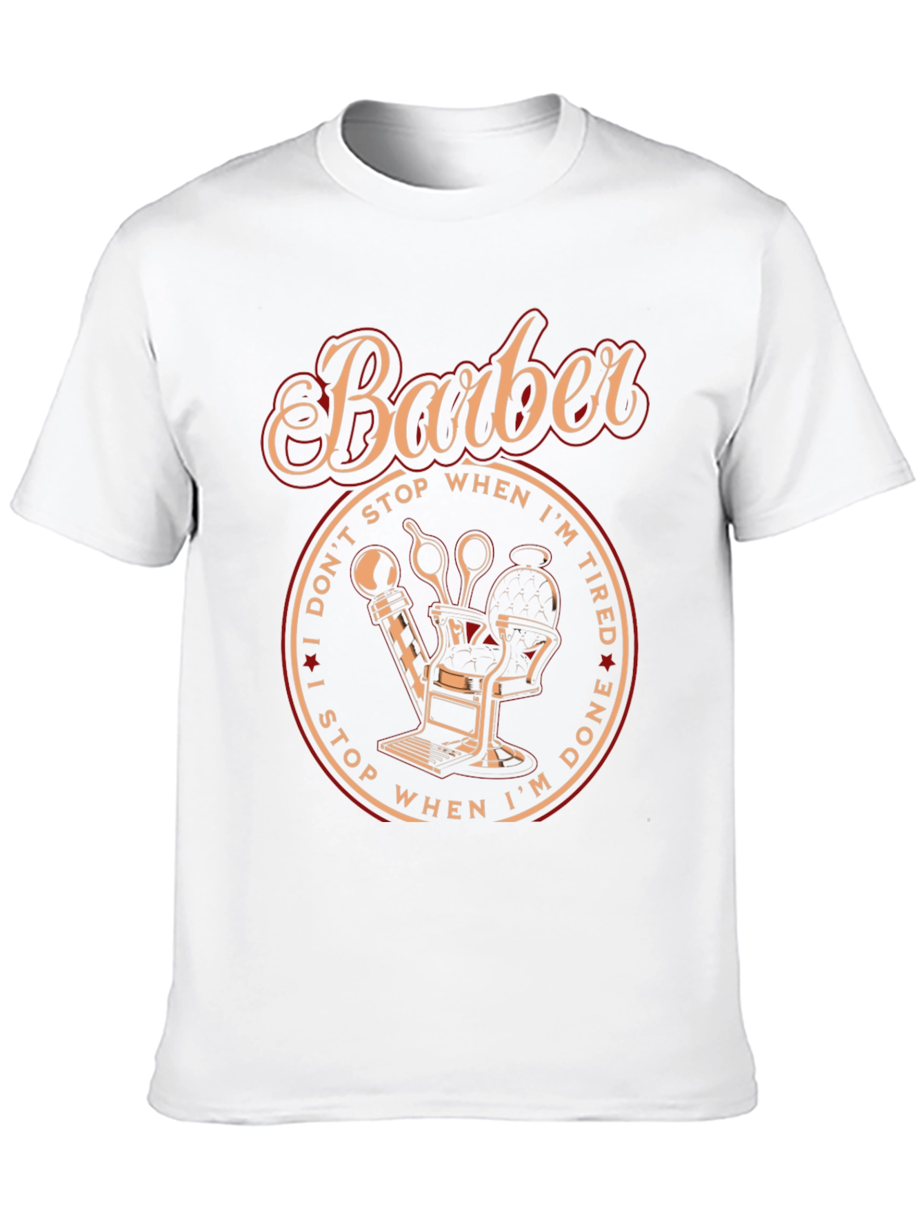 Barber Graphic T-Shirt - Salon Stylist Tee