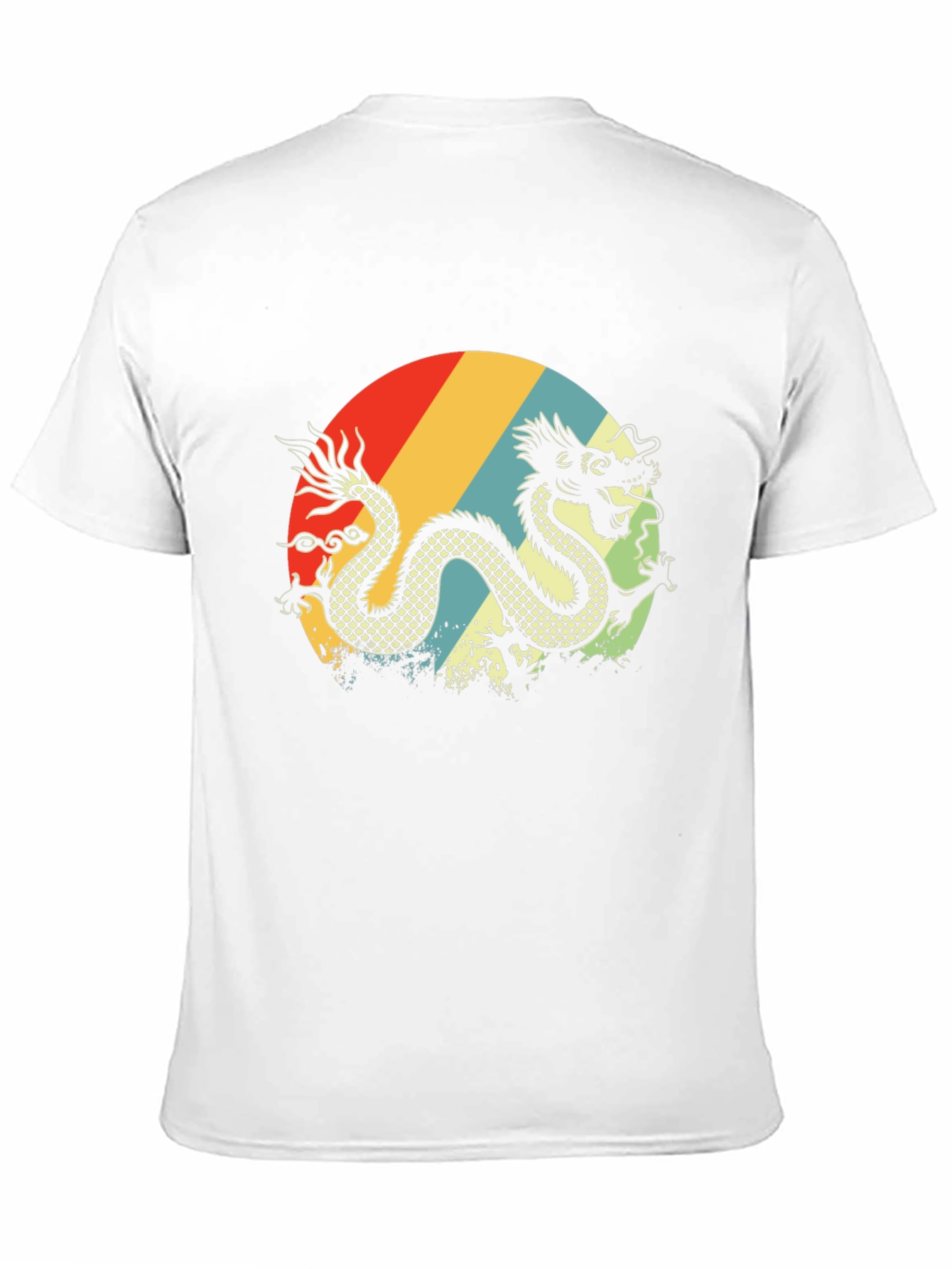 Retro Dragon Graphic T-Shirt