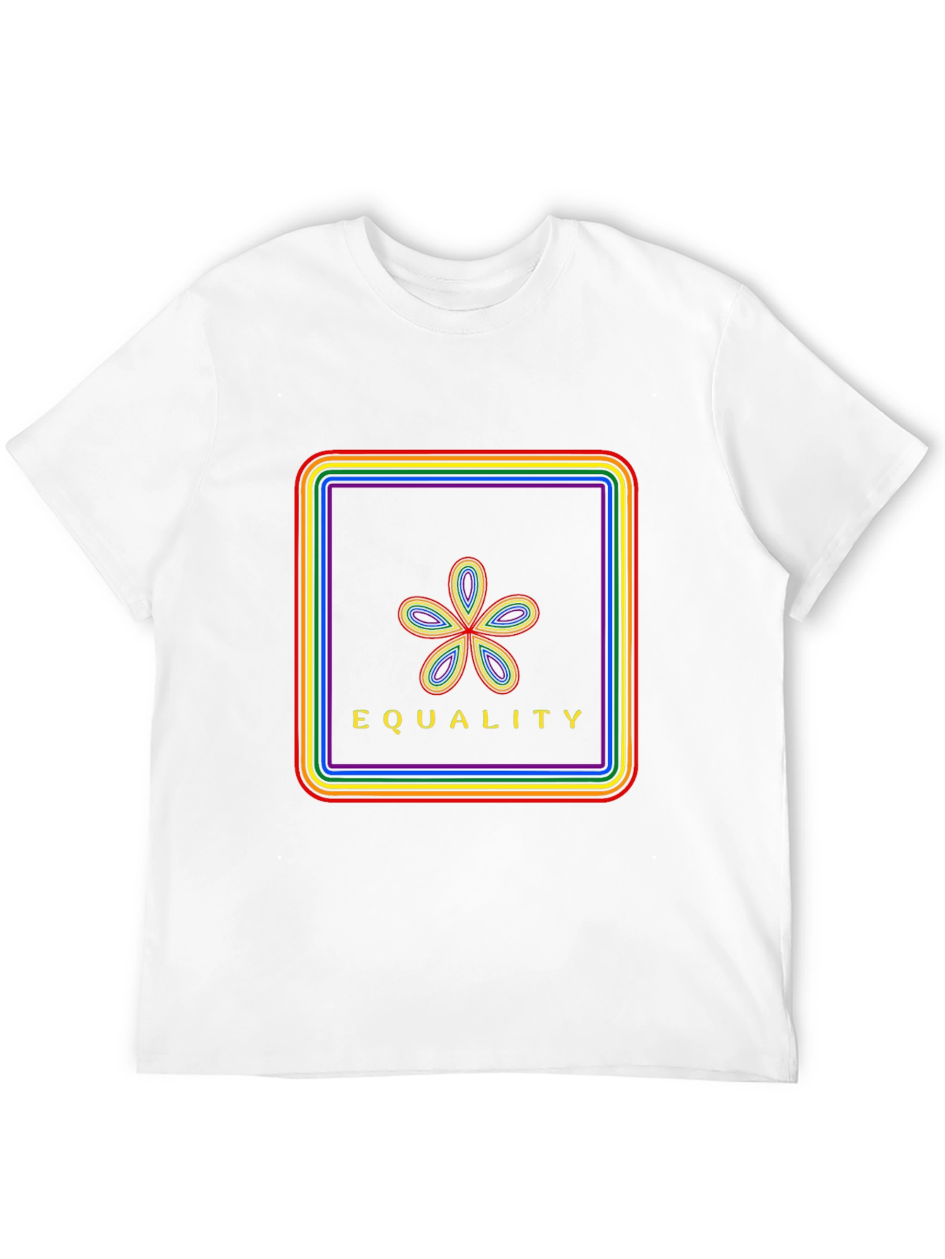 Equality Rainbow Graphic T-Shirt