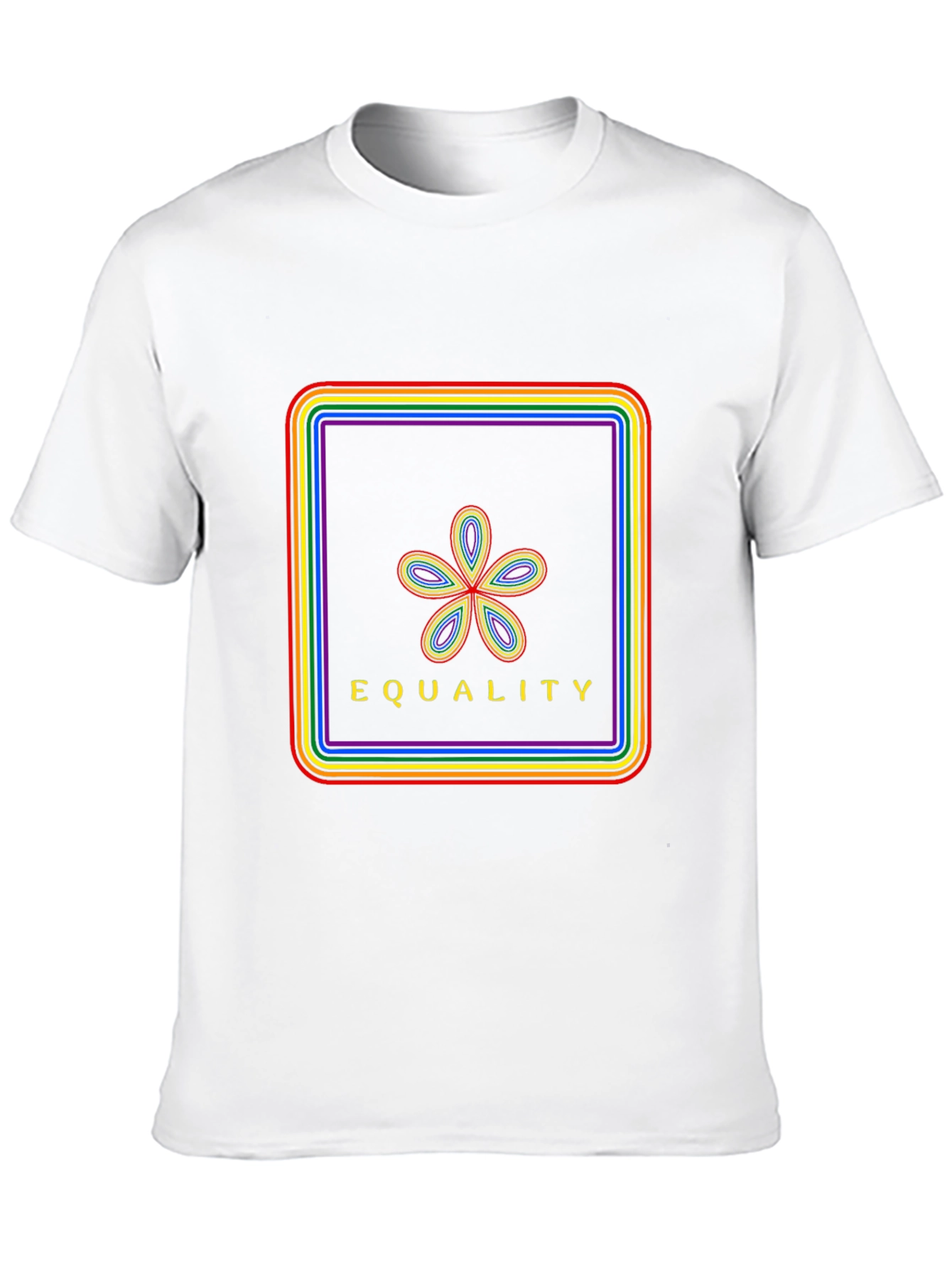 Equality Rainbow Graphic T-Shirt
