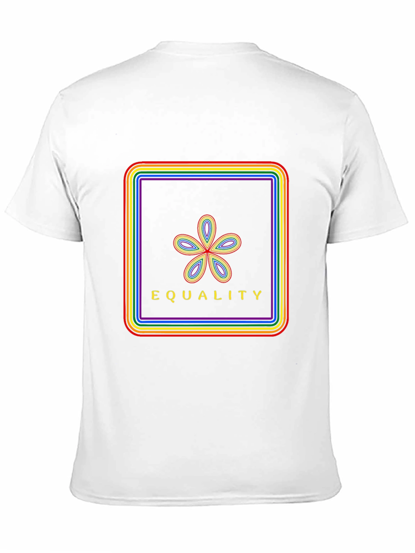 Equality Rainbow Graphic T-Shirt