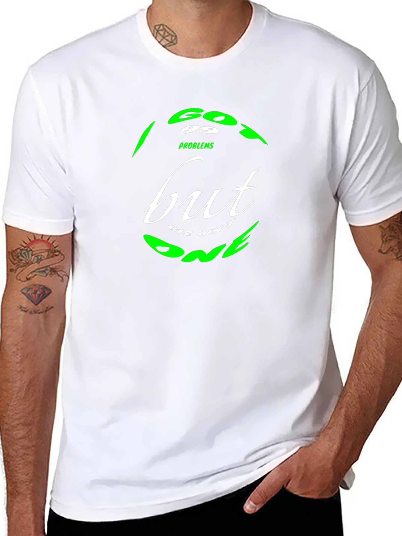 99 Problems But BTZ Aint One Black T-Shirt