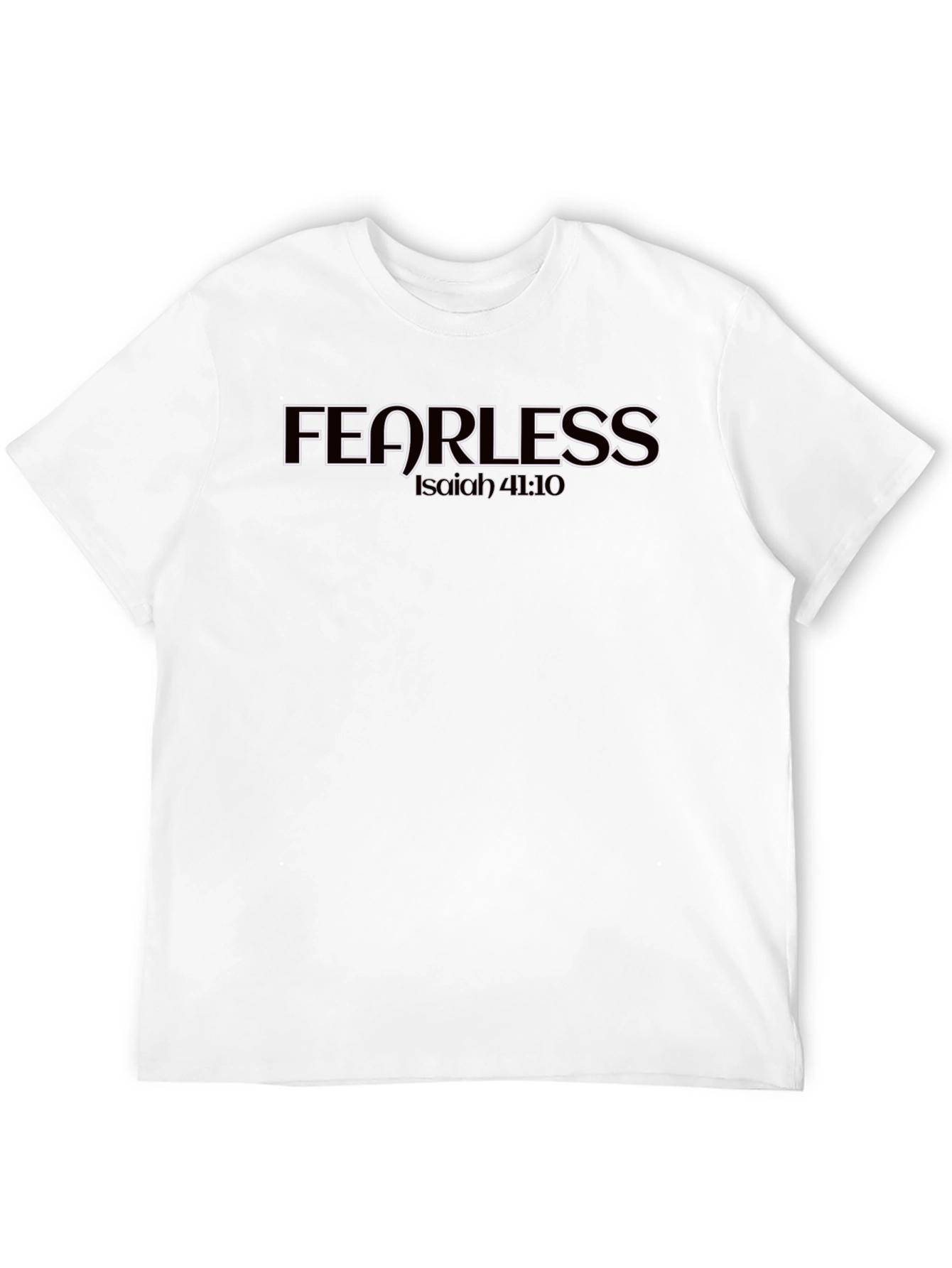 Fearless Isaiah 41:10 Graphic Tee - Christian Apparel