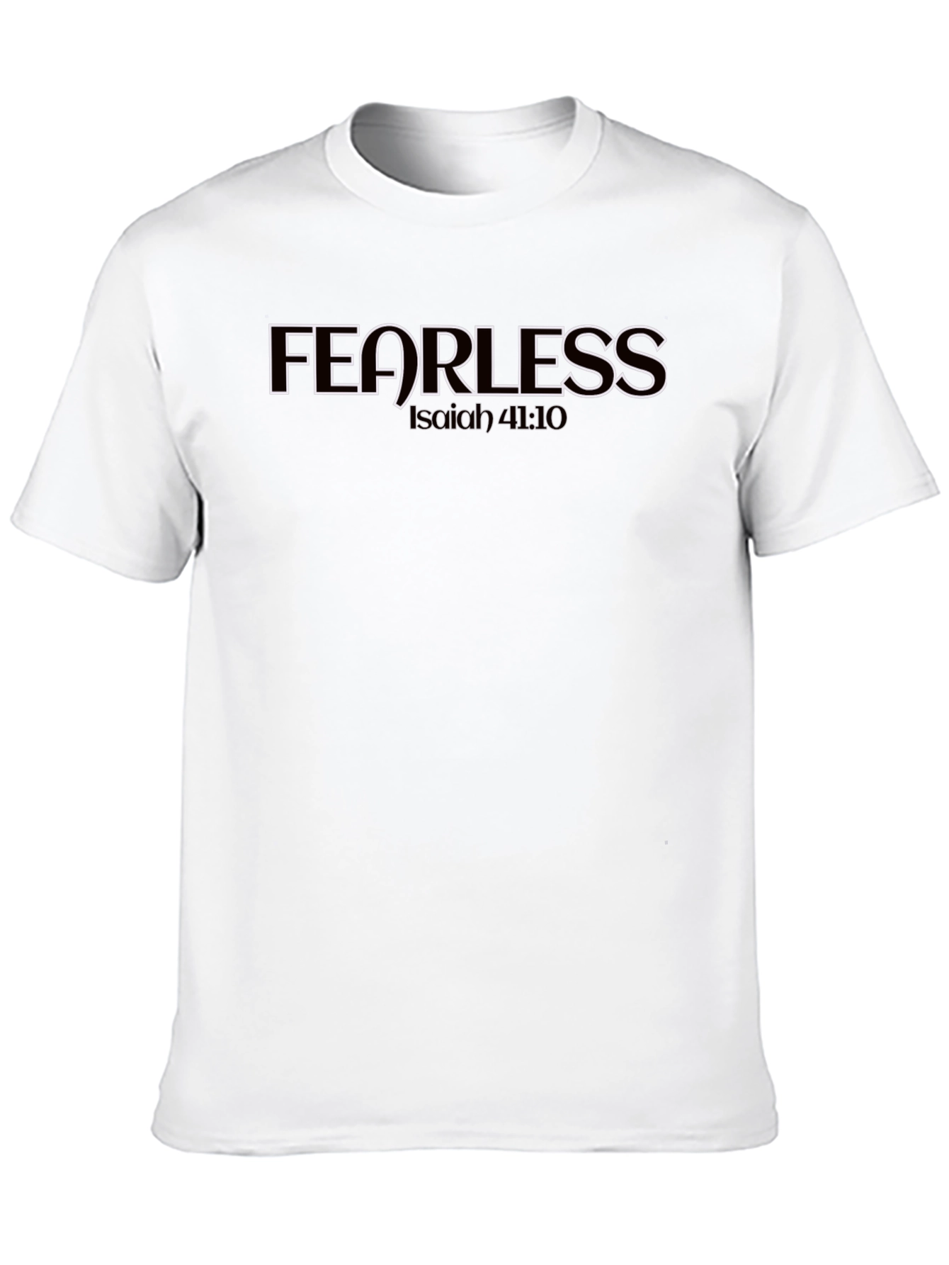 Fearless Isaiah 41:10 Graphic Tee - Christian Apparel