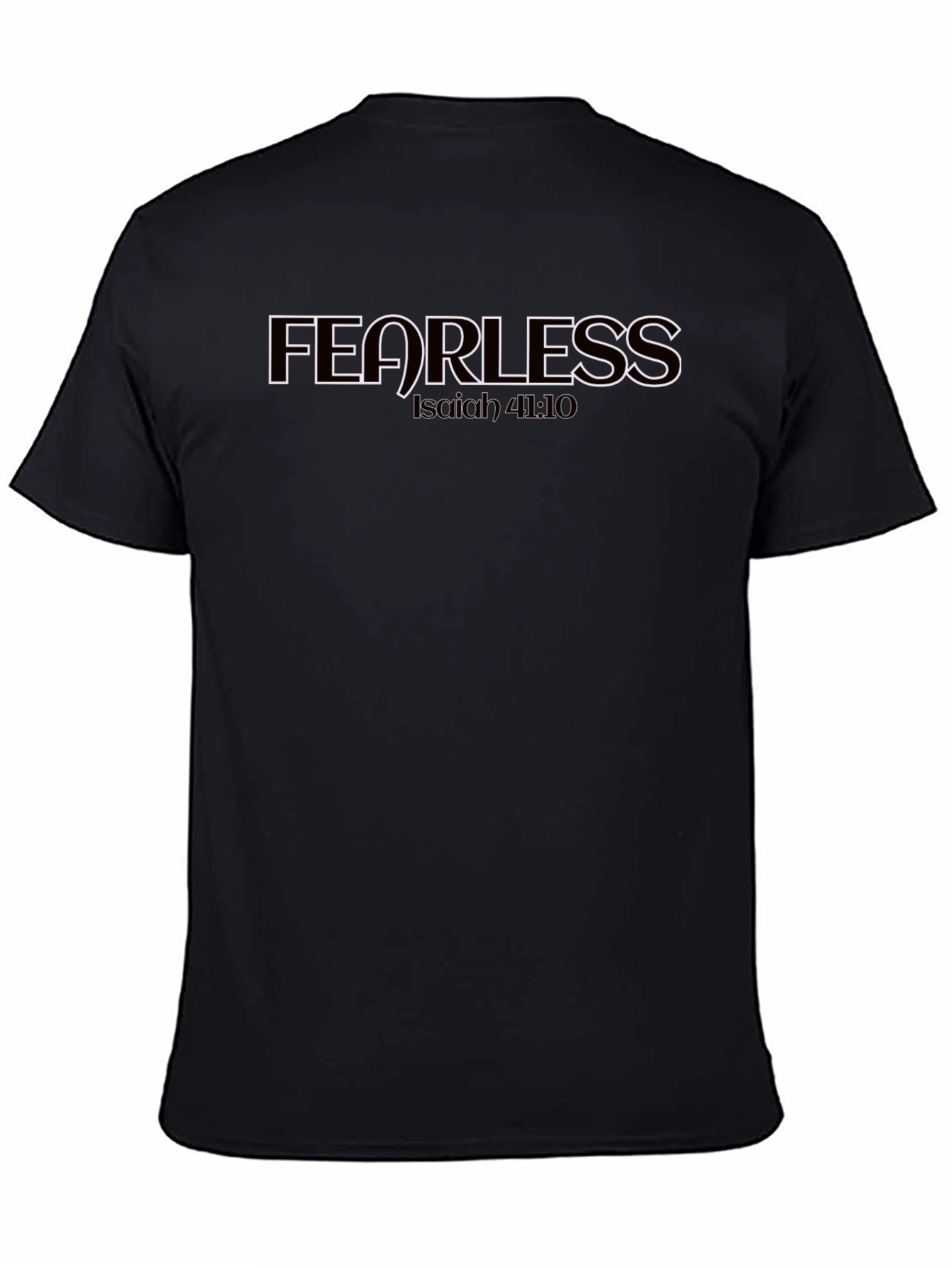 Fearless Isaiah 41:10 Graphic Tee - Christian Apparel