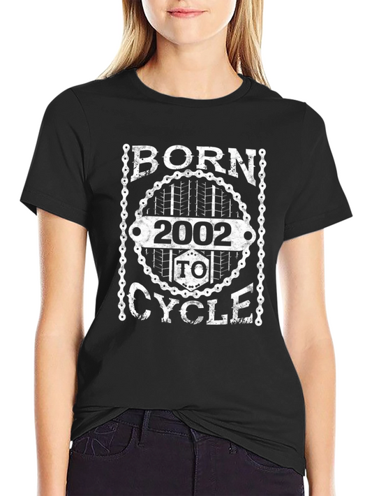 Born to Cycle 2002 Graphic T-Shirt