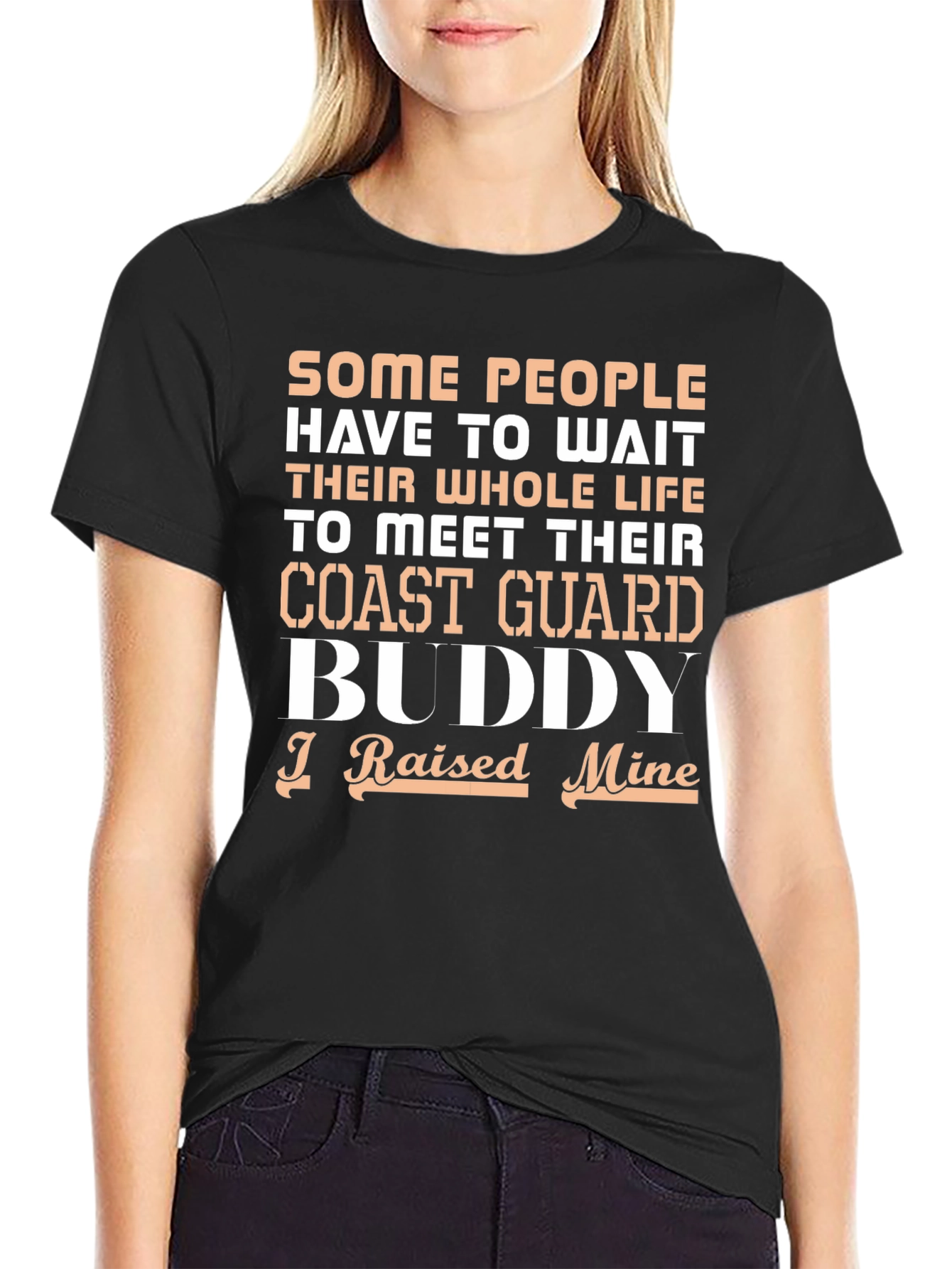 Coast Guard Buddy T-Shirt - I Raised Mine Tee