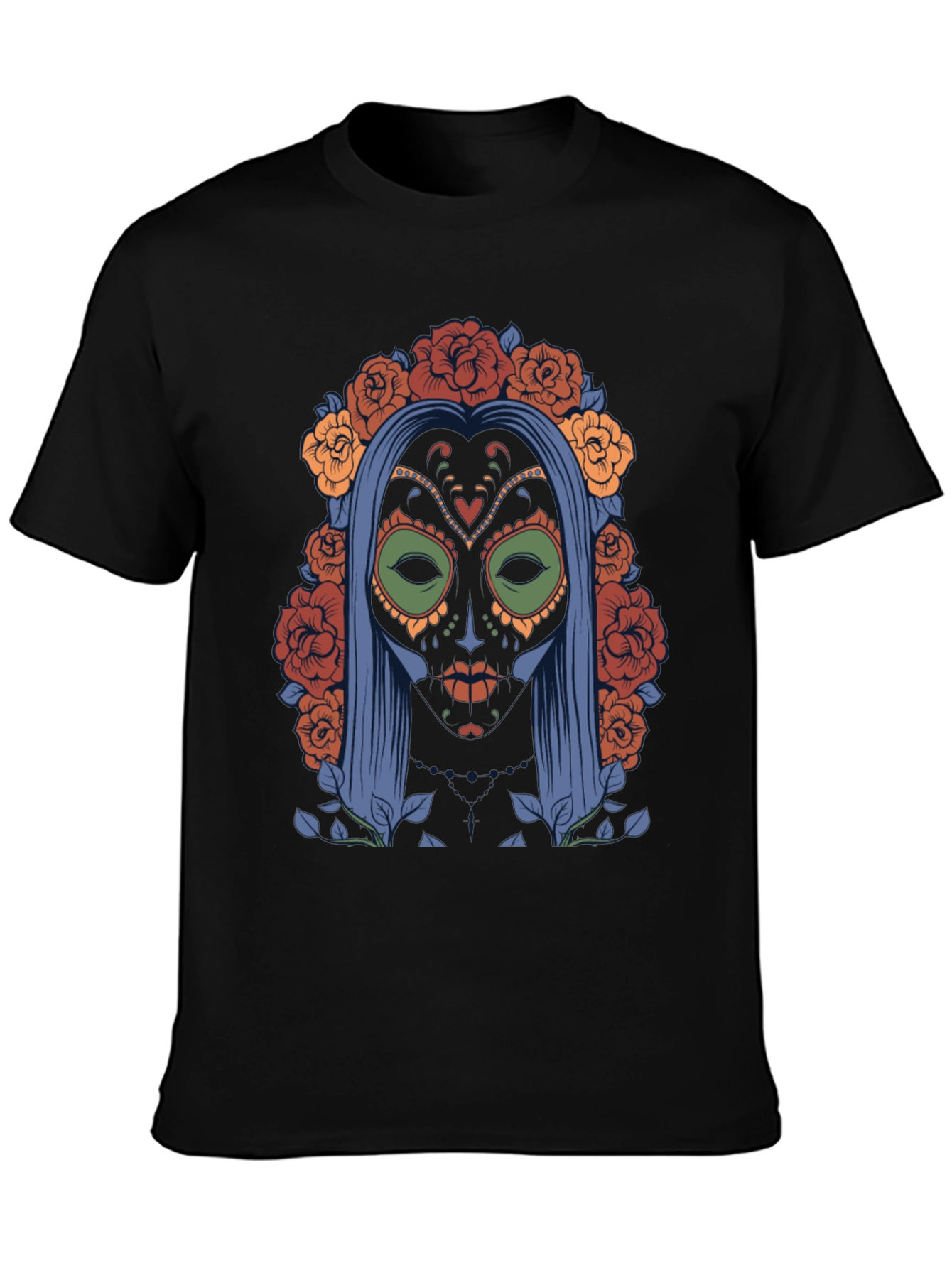 Day of the Dead Sugar Skull T-Shirt
