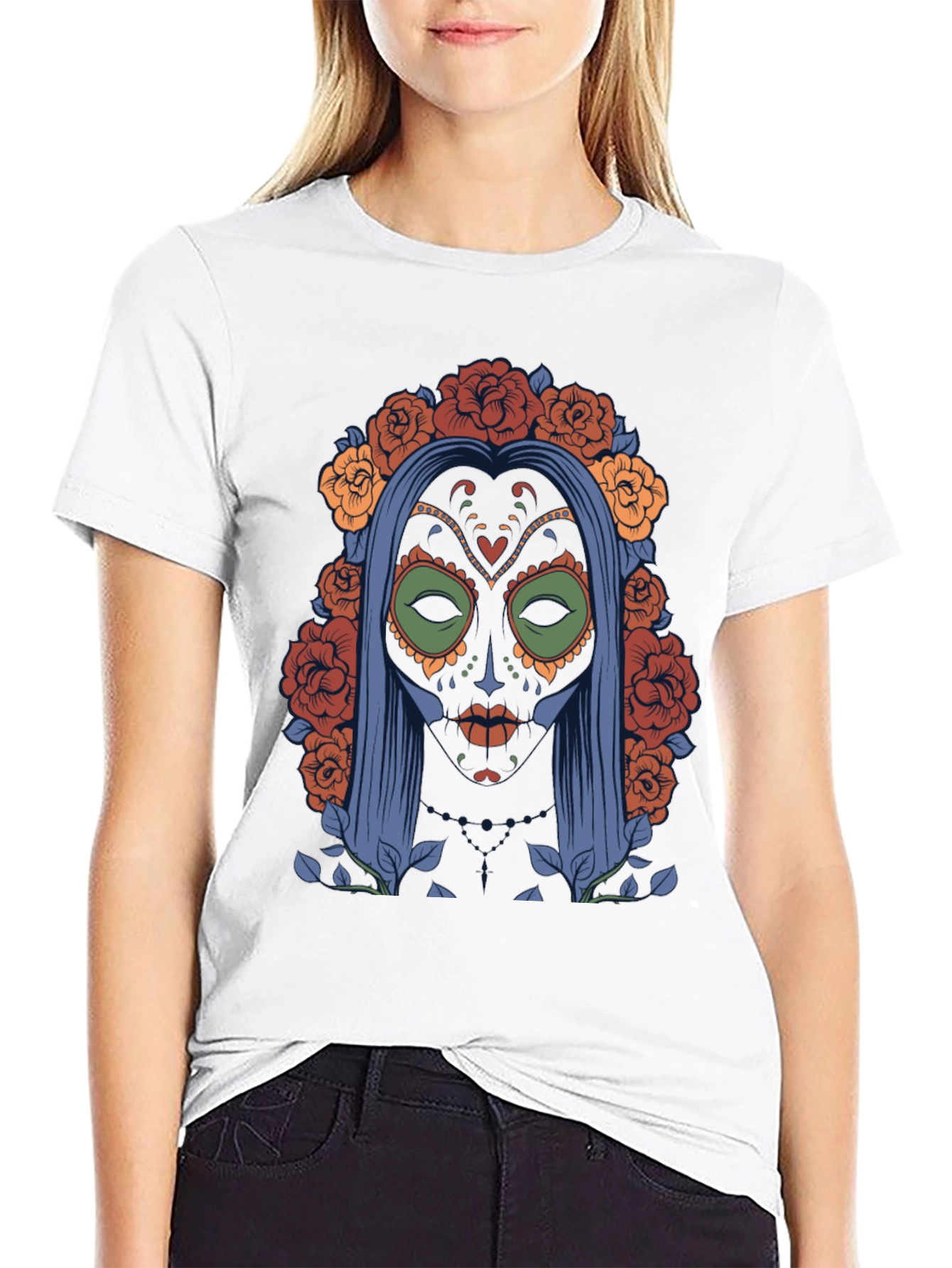 Day of the Dead Sugar Skull T-Shirt