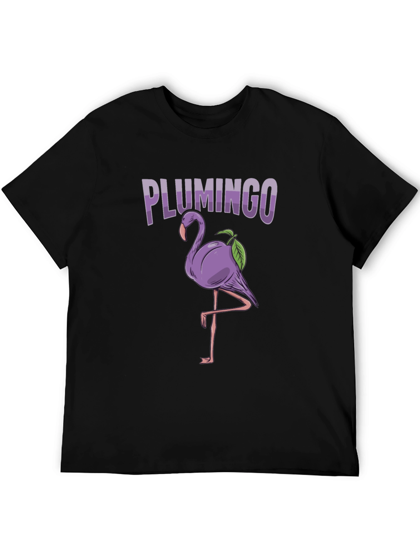 Plumingo Graphic T-Shirt - Novelty Flamingo Tee