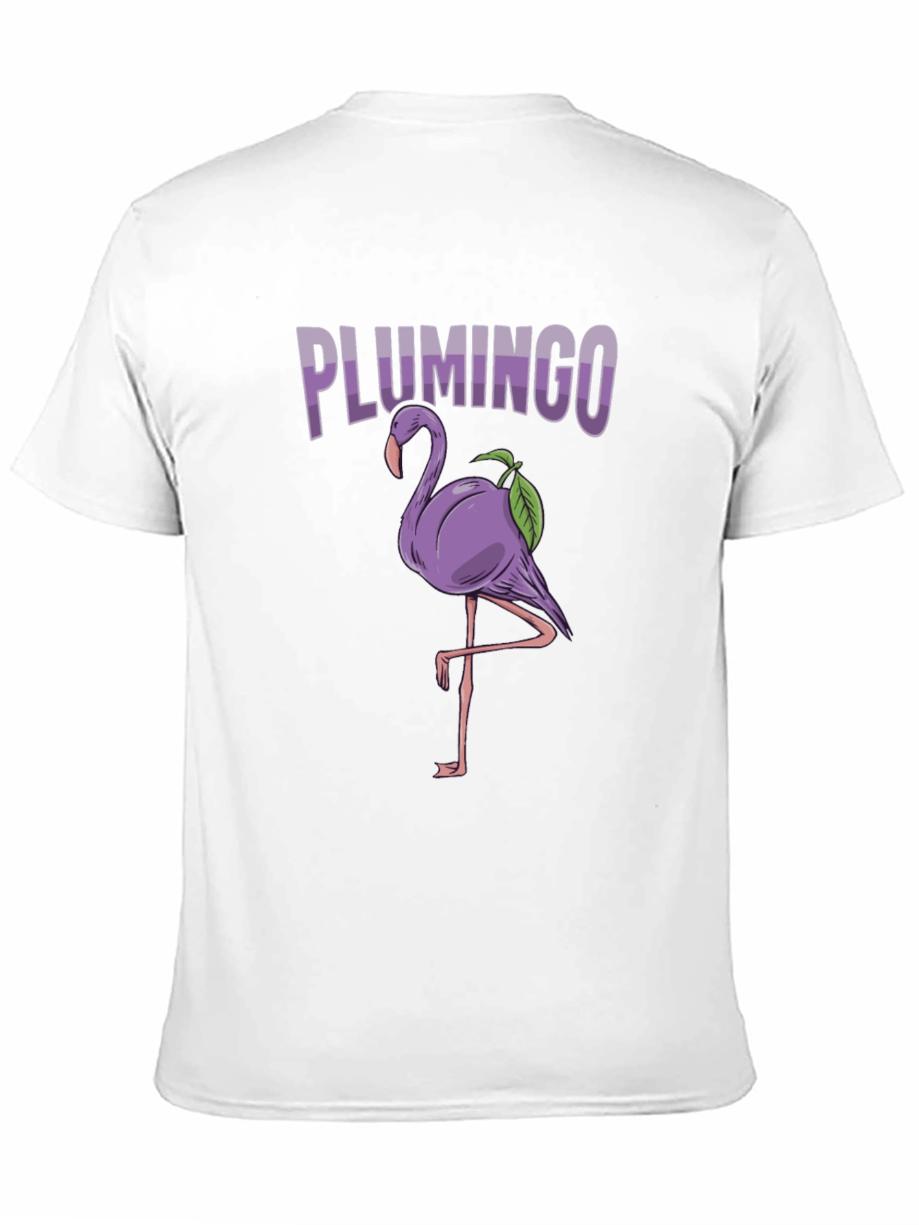Plumingo Graphic T-Shirt - Novelty Flamingo Tee