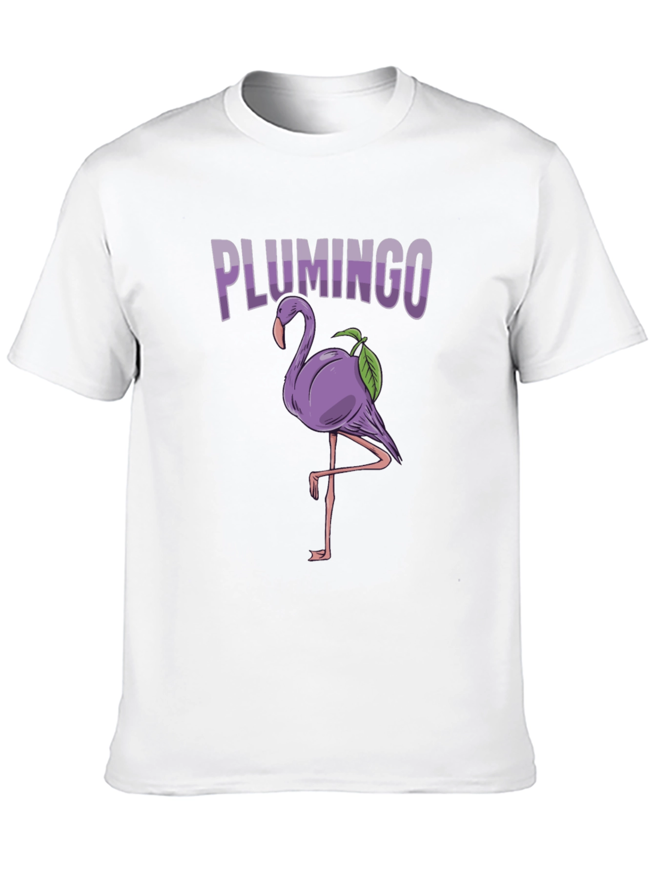 Plumingo Graphic T-Shirt - Novelty Flamingo Tee