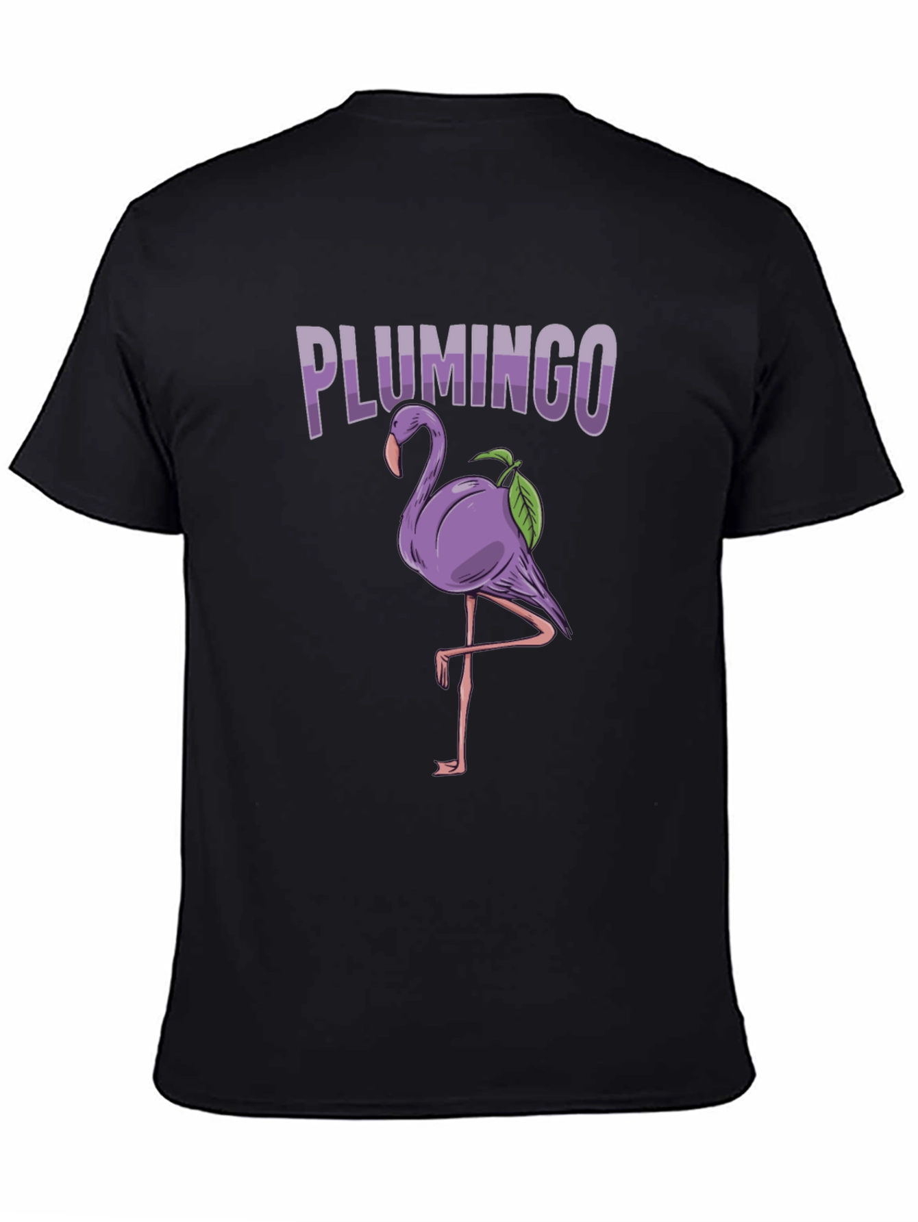 Plumingo Graphic T-Shirt - Novelty Flamingo Tee