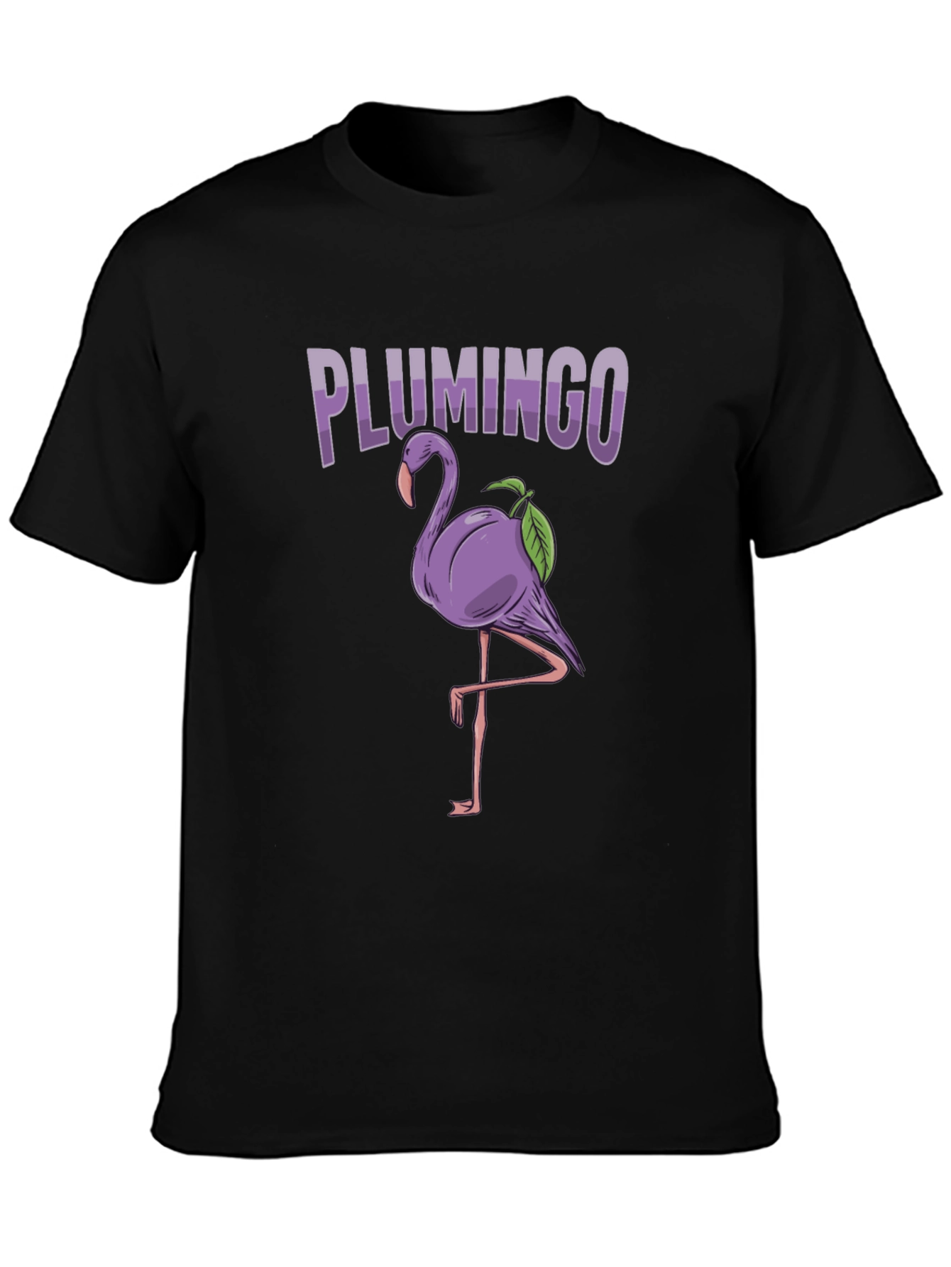 Plumingo Graphic T-Shirt - Novelty Flamingo Tee