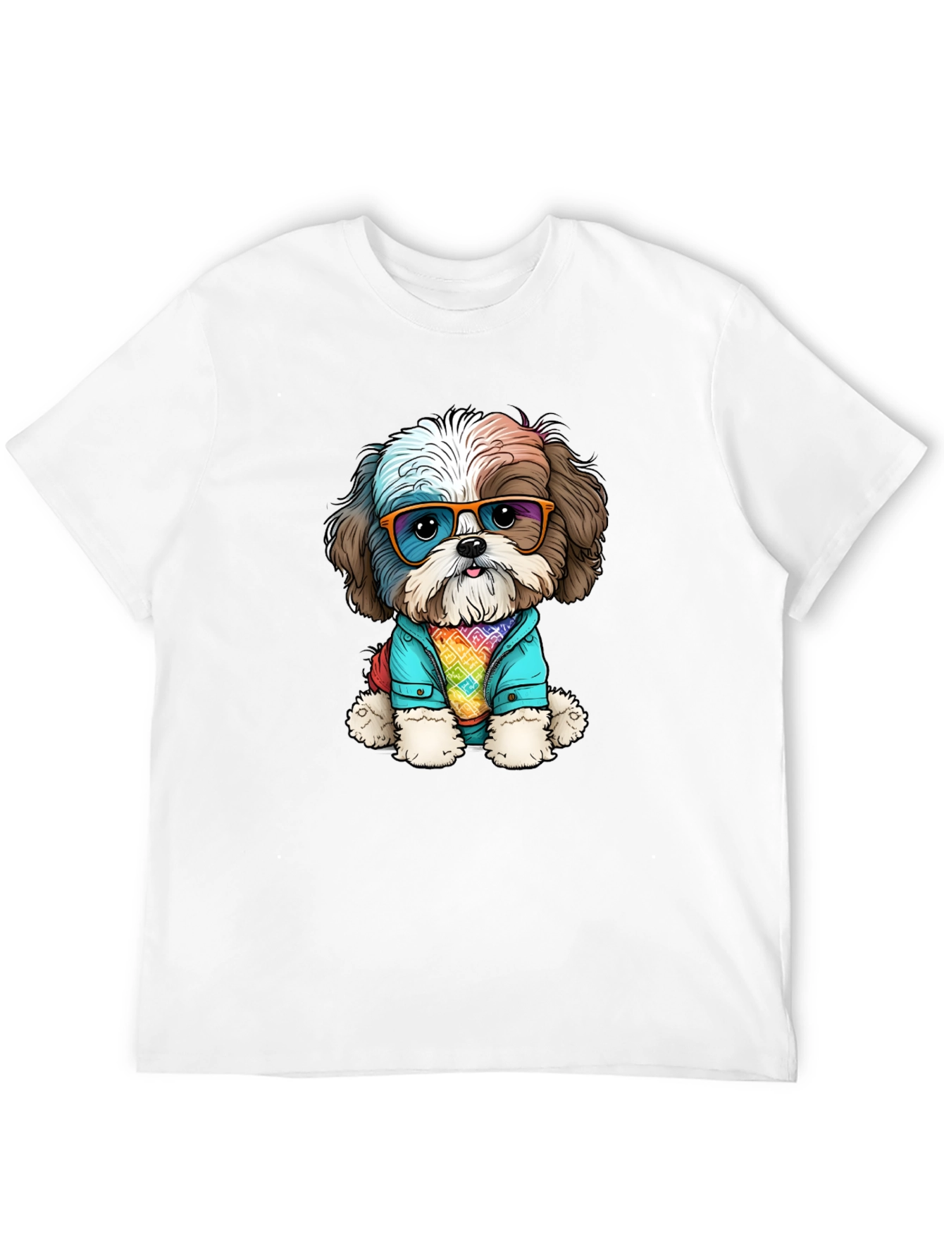 Dog with Glasses T-Shirt