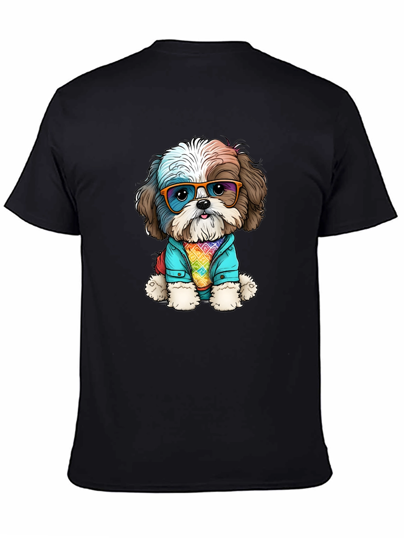 Dog with Glasses T-Shirt