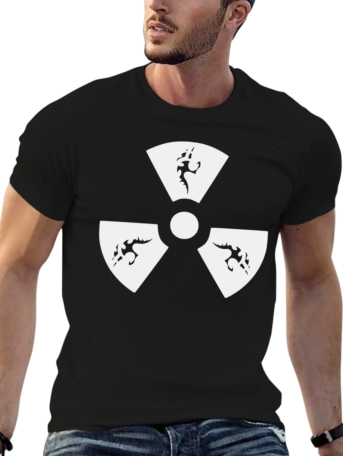 Radioactive T-Shirt - Black Graphic Tee