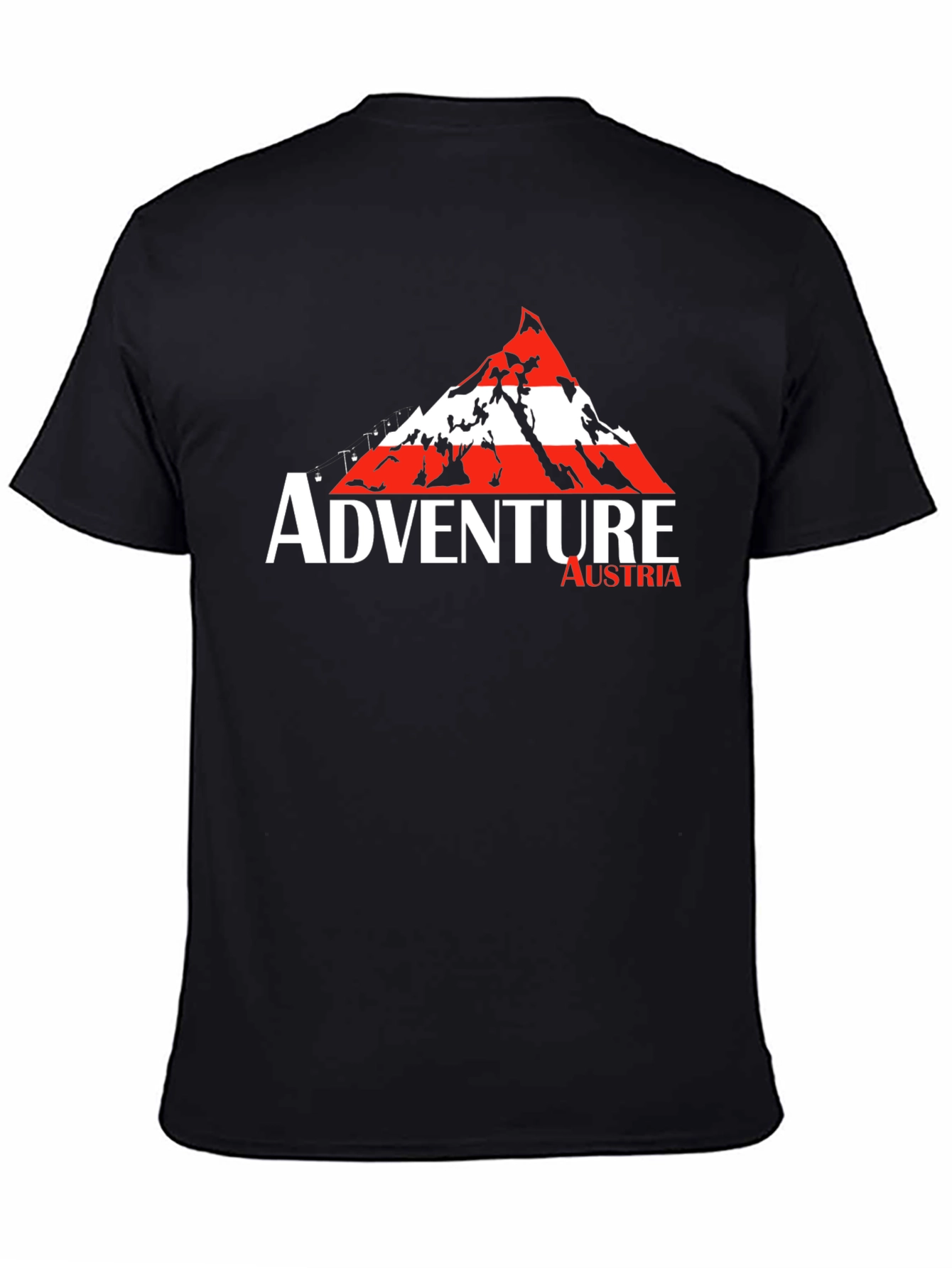 Adventure Austria Black T-Shirt