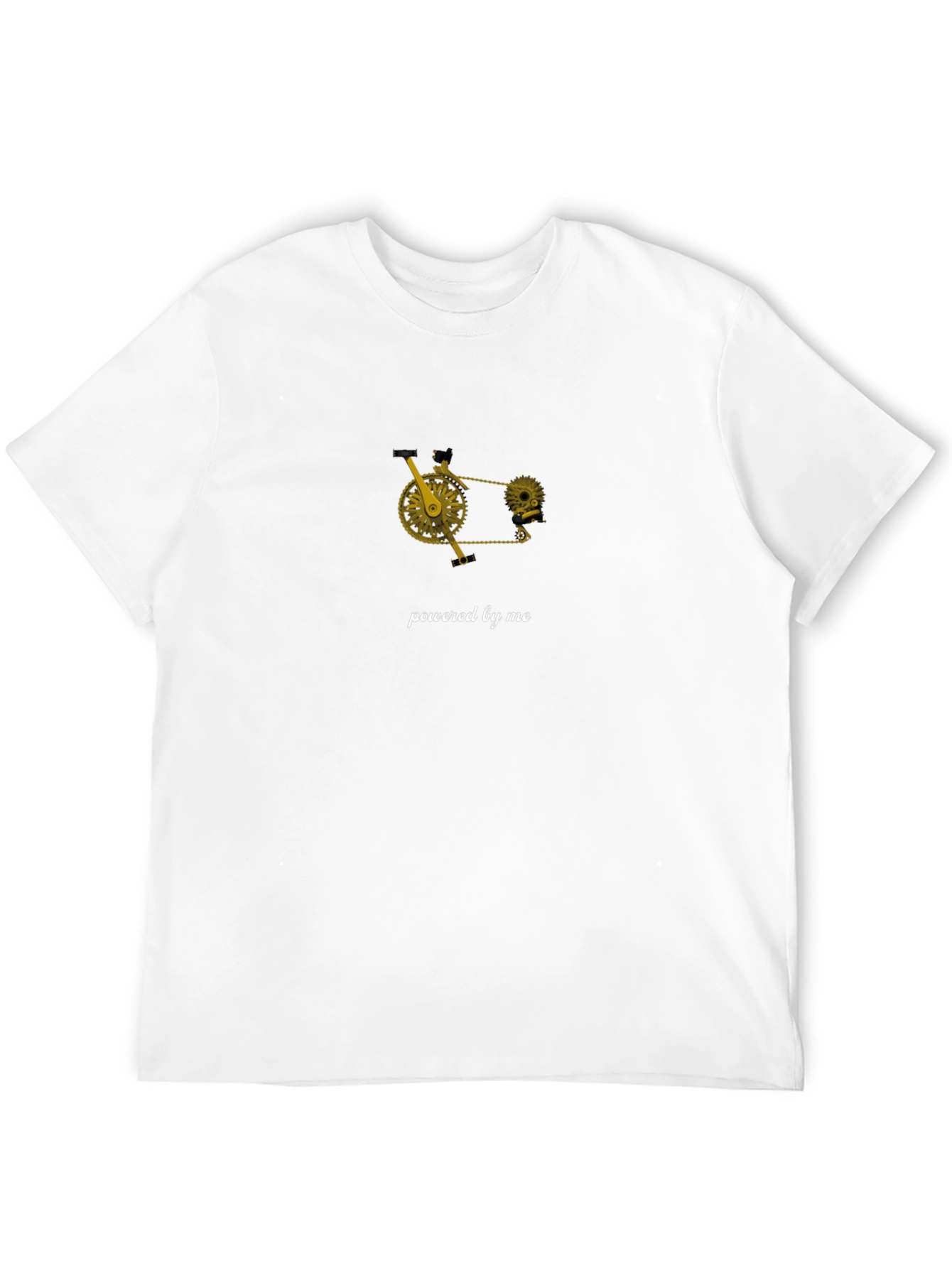 Powered By Me Graphic Tee - Black