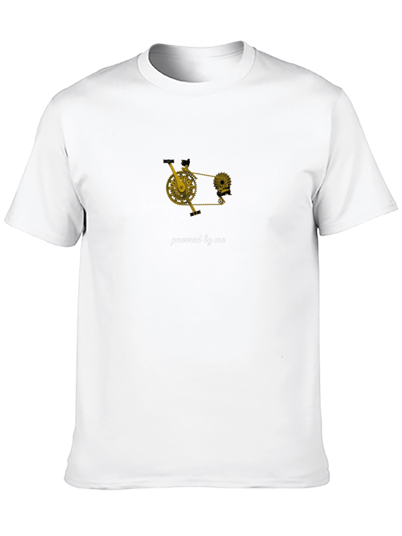 Powered By Me Graphic Tee - Black